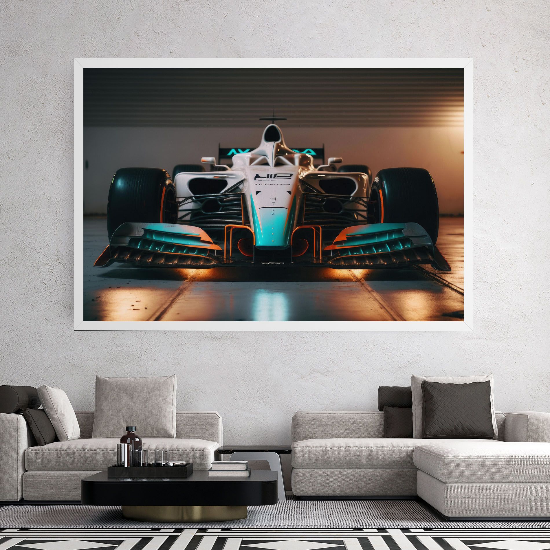 Blue White F1 mockup 2