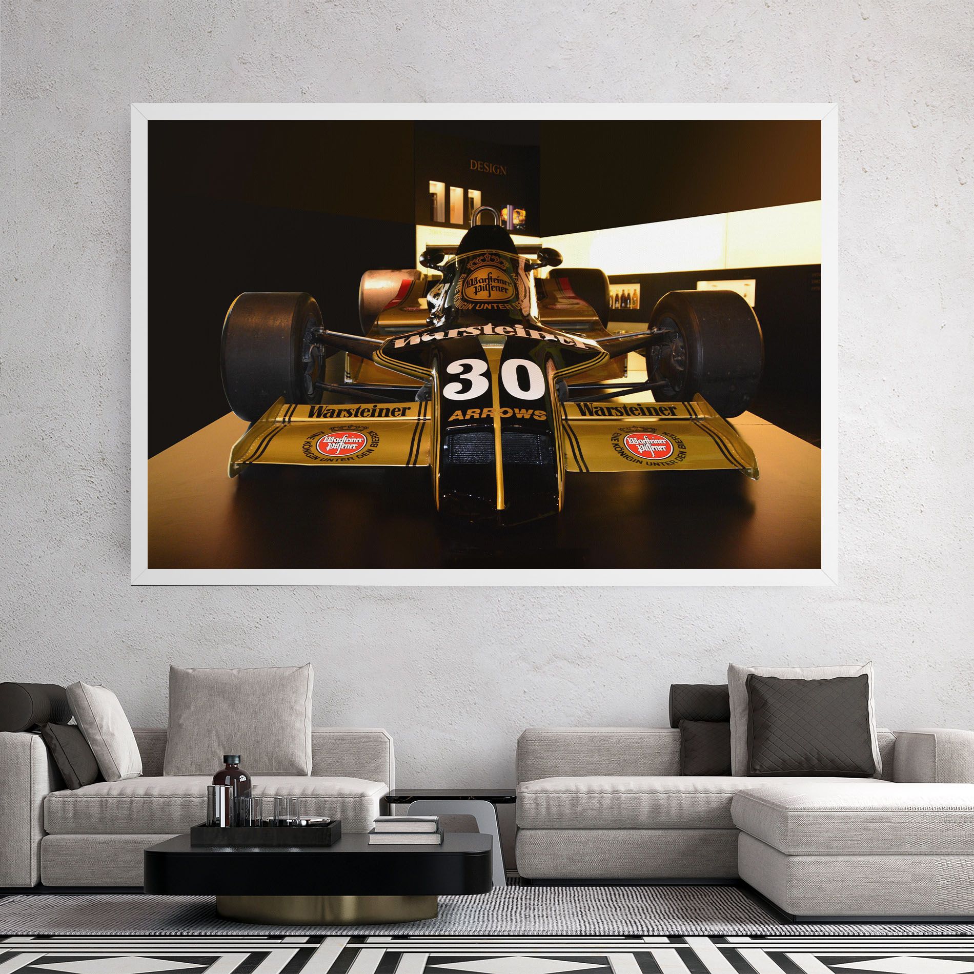 Formula 1 Car Color mockup 2