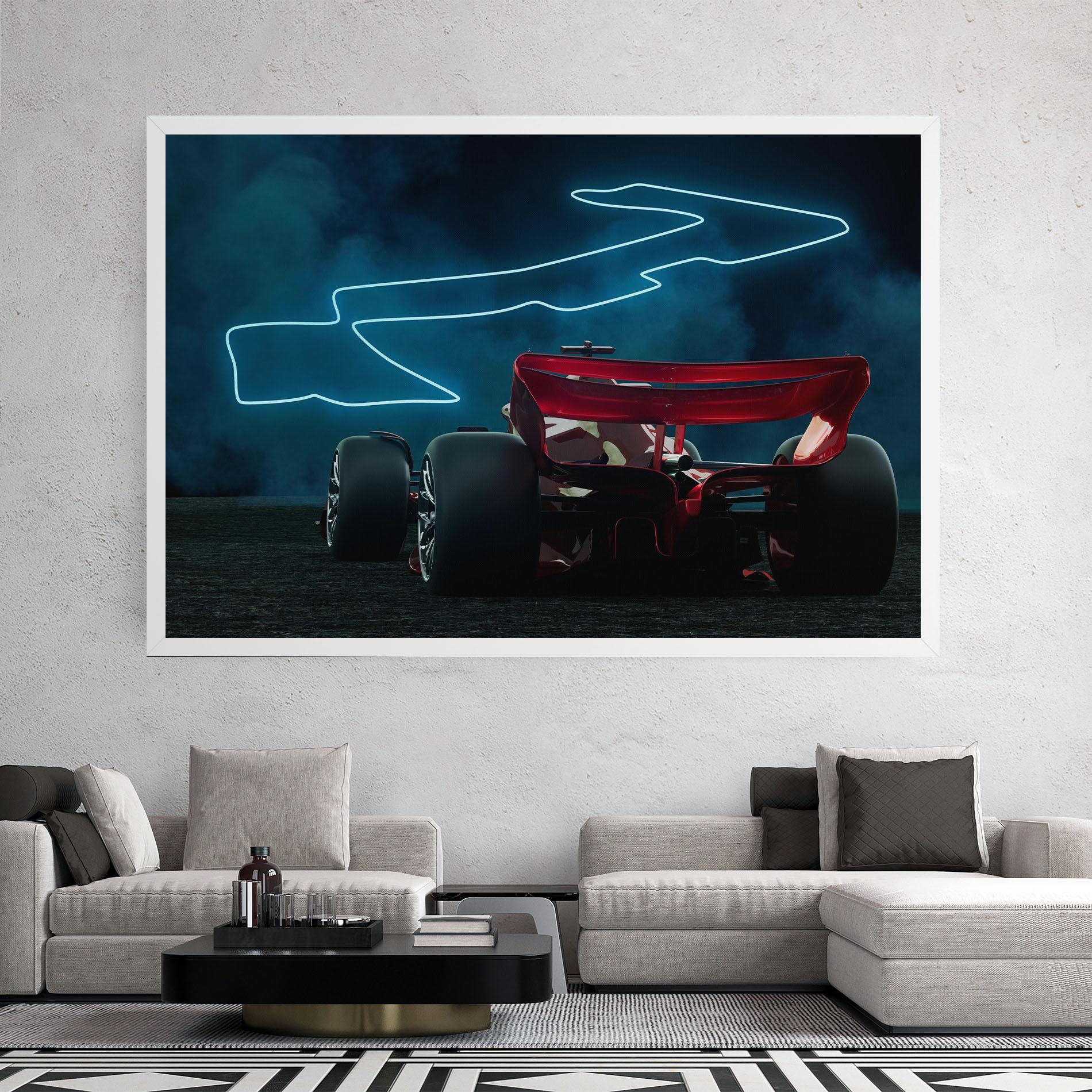 Tablou Canvas Race Car F1 mockup 2