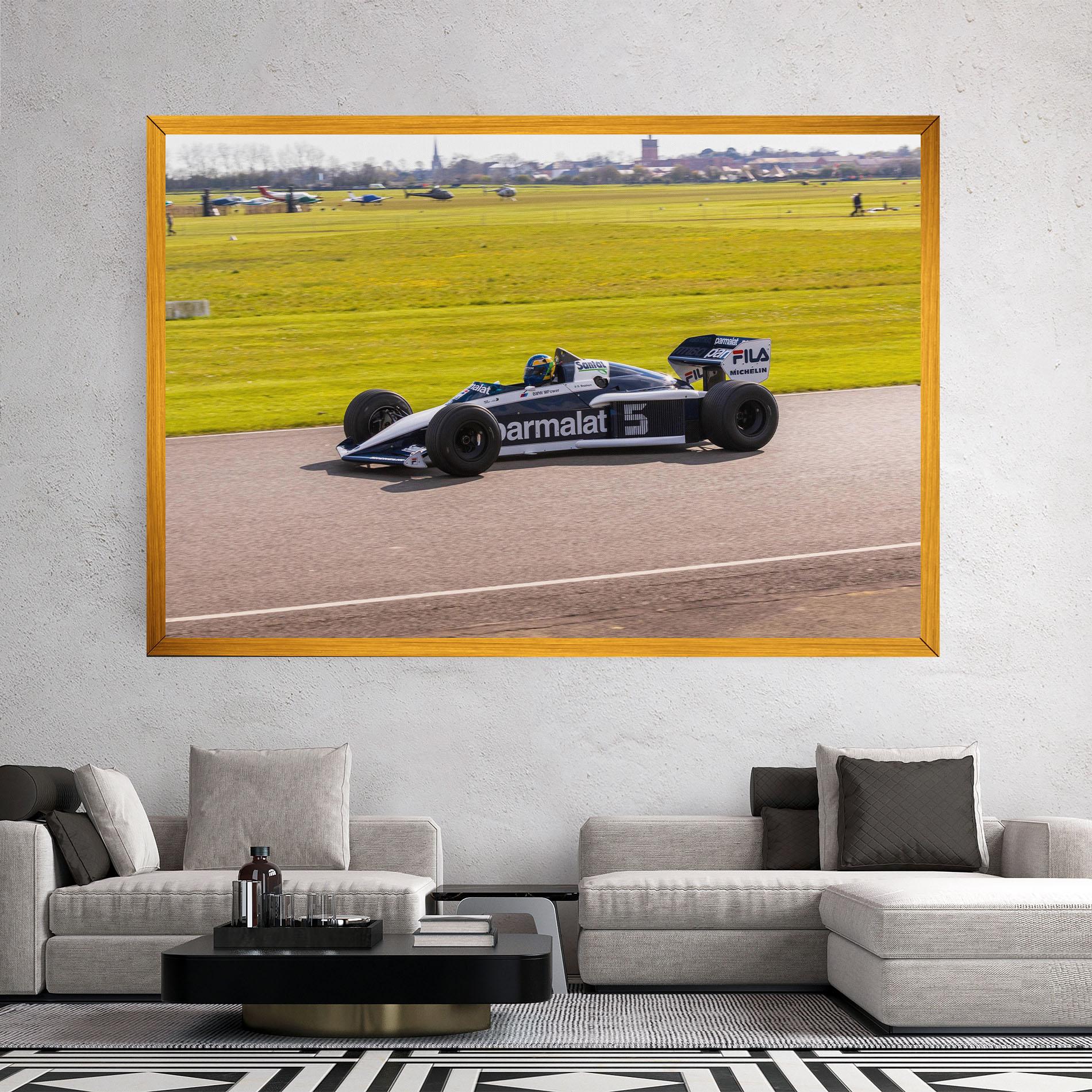 Tablou Canvas Black F1 Car mockup 2