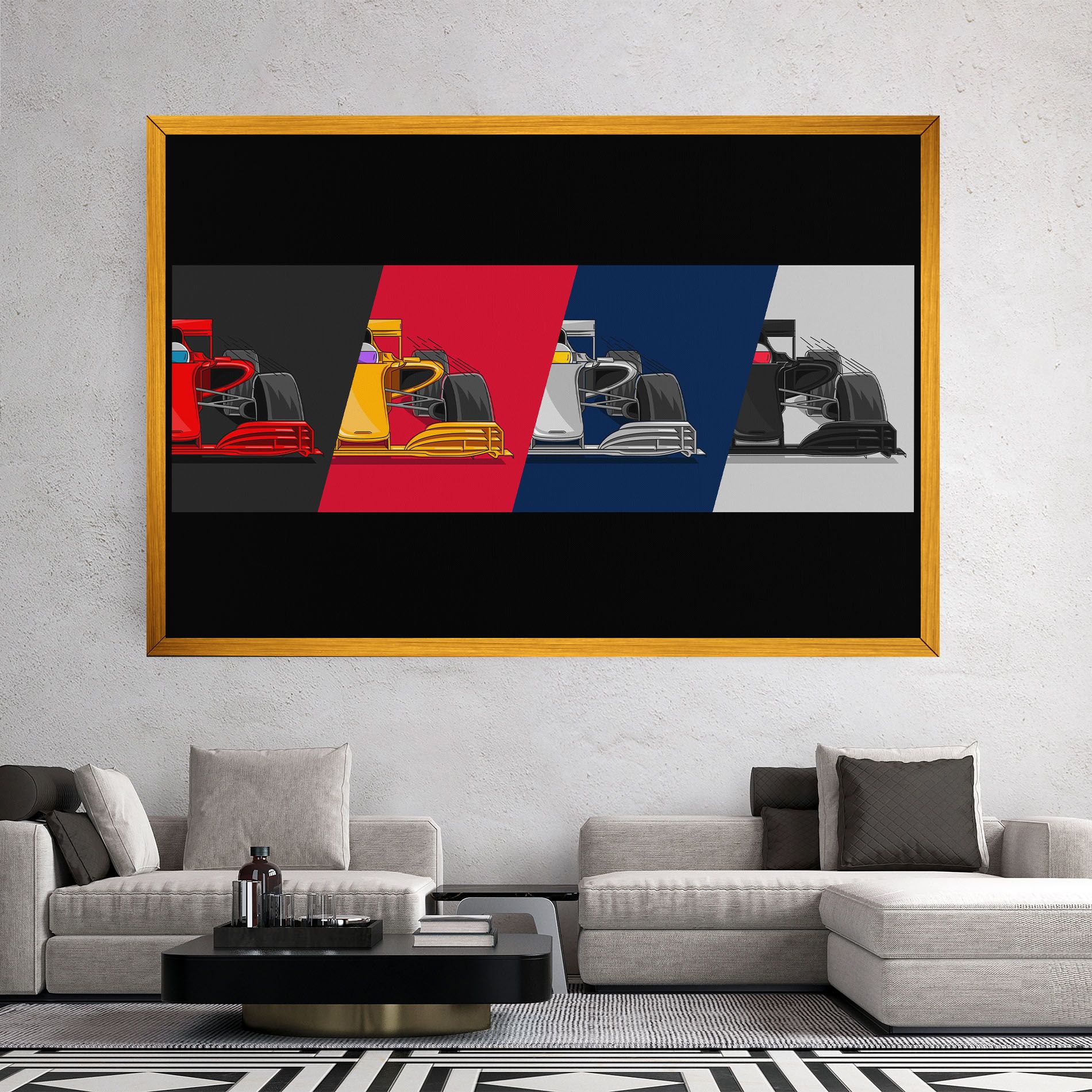 F1 Cars mockup 2