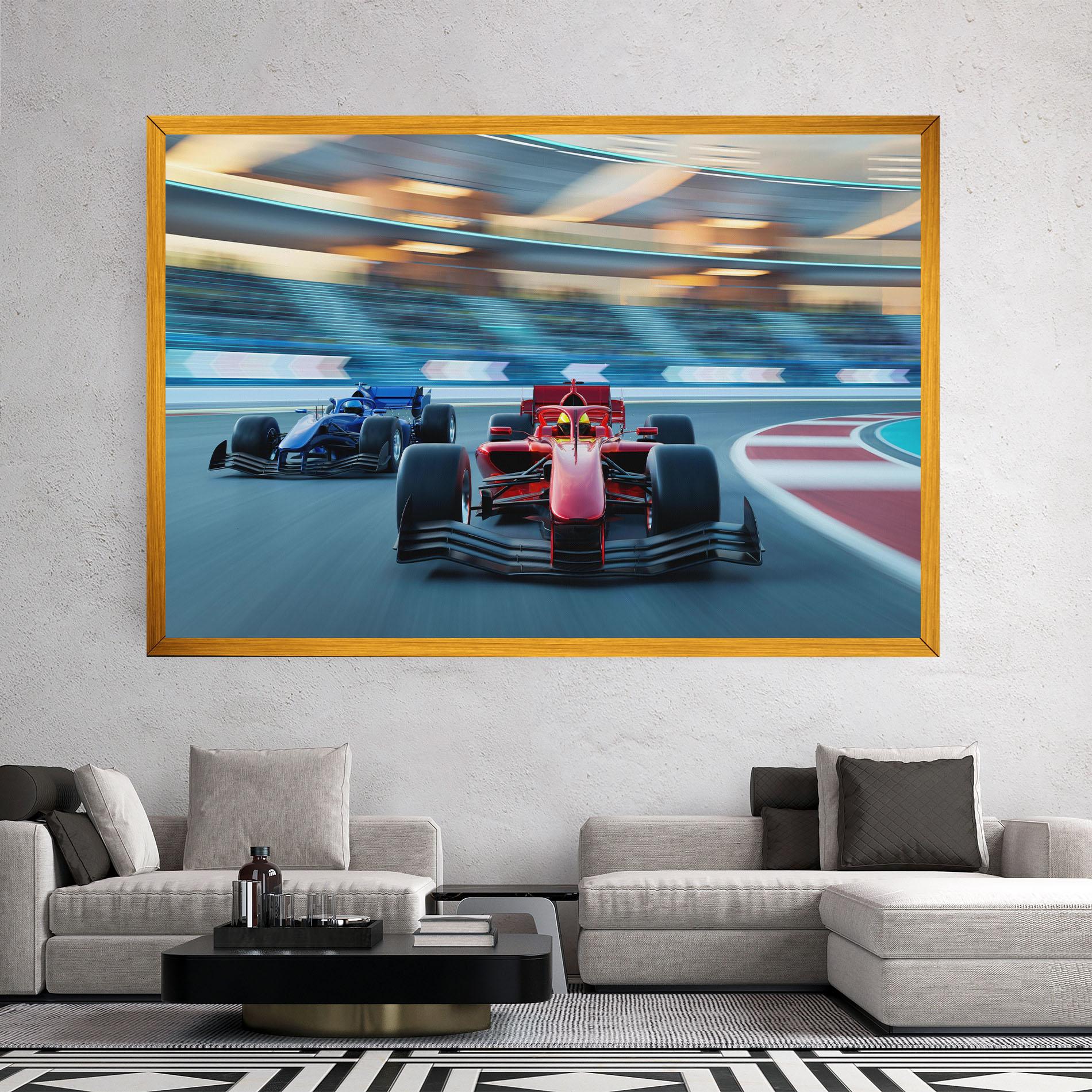 Tablou Canvas F1 Racing mockup 2