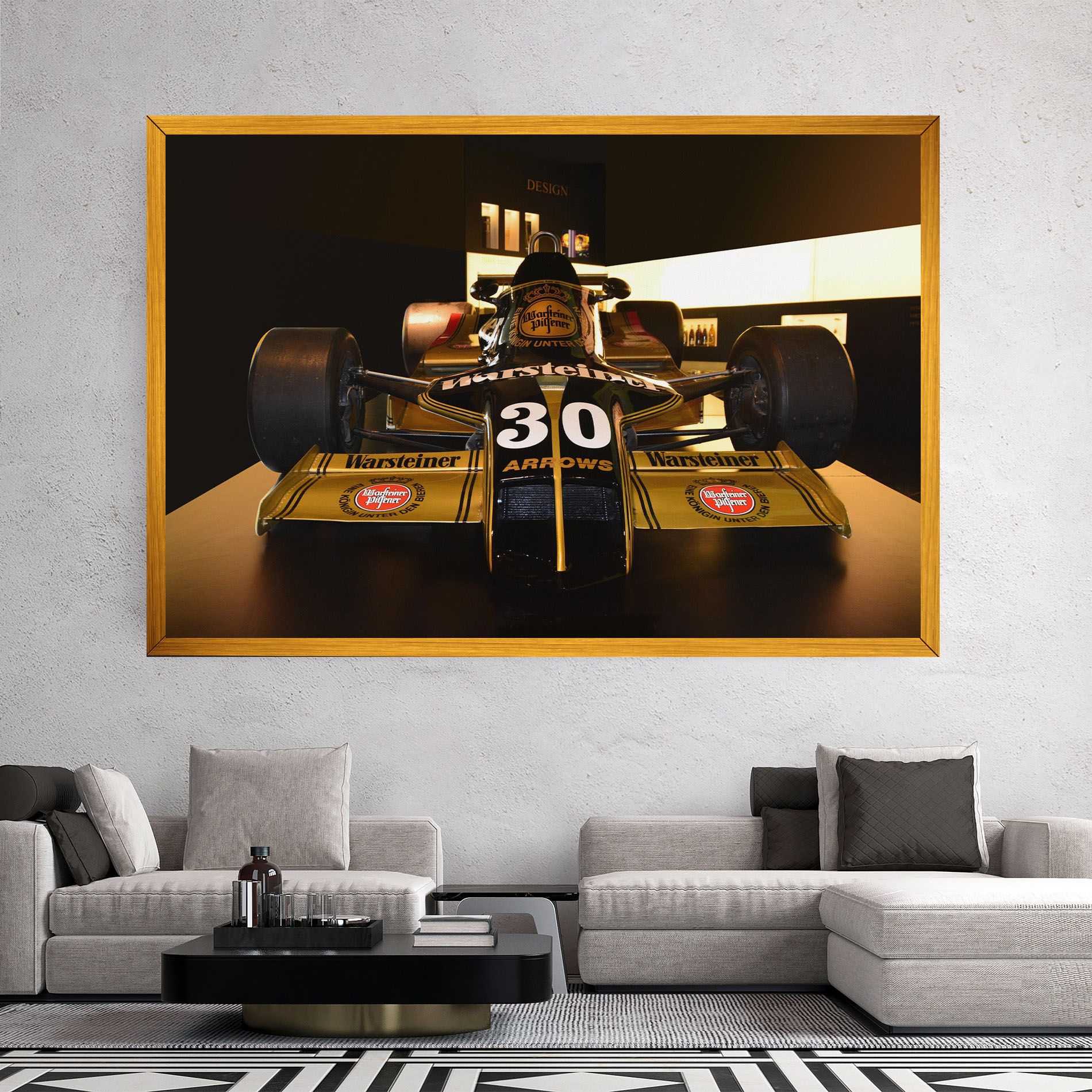 Formula 1 Car Color mockup 2