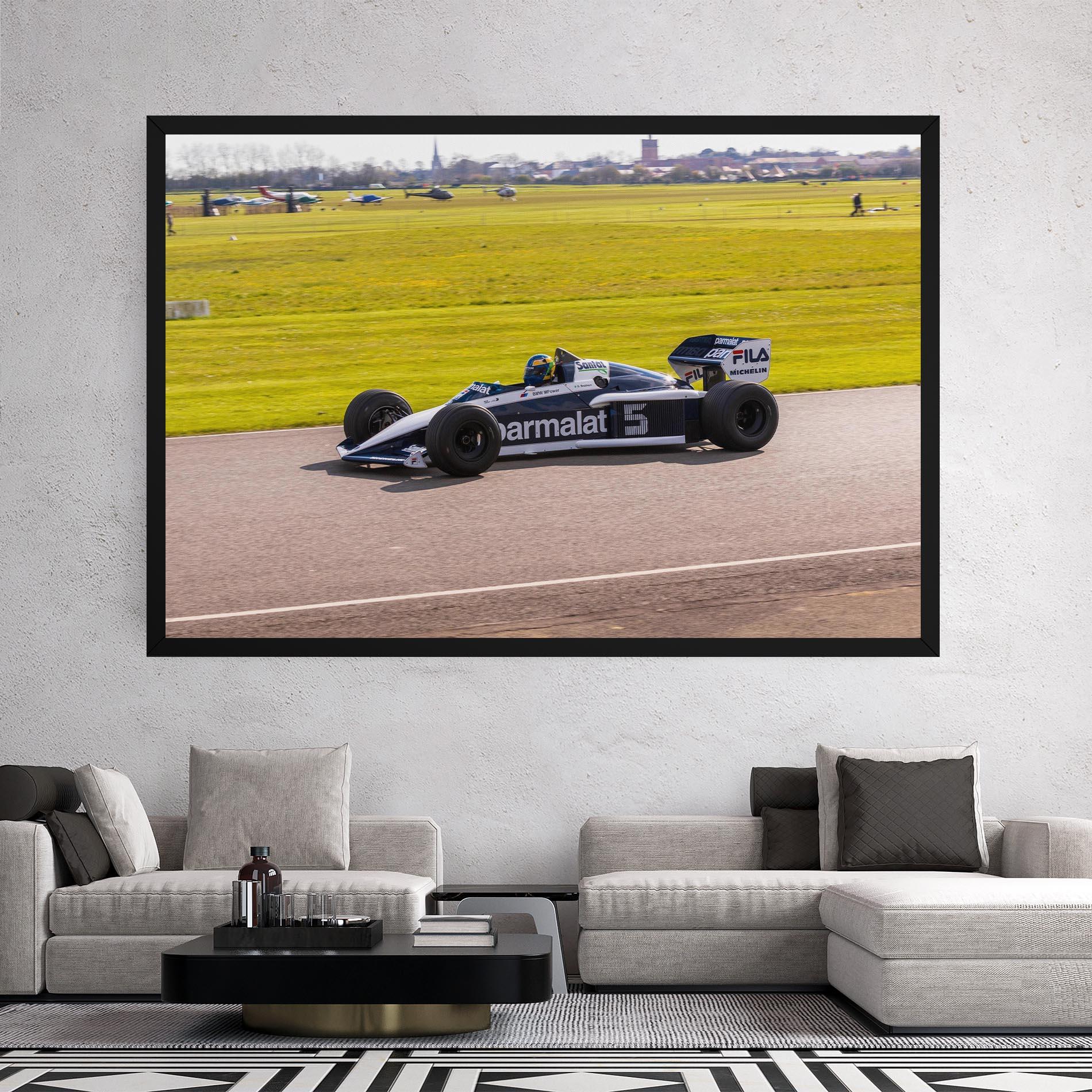 Tablou Canvas Black F1 Car mockup 2