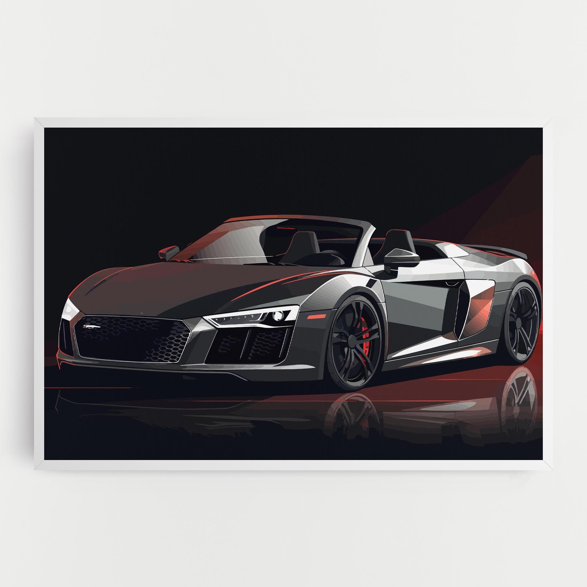 Cool Grey Car mockup 0