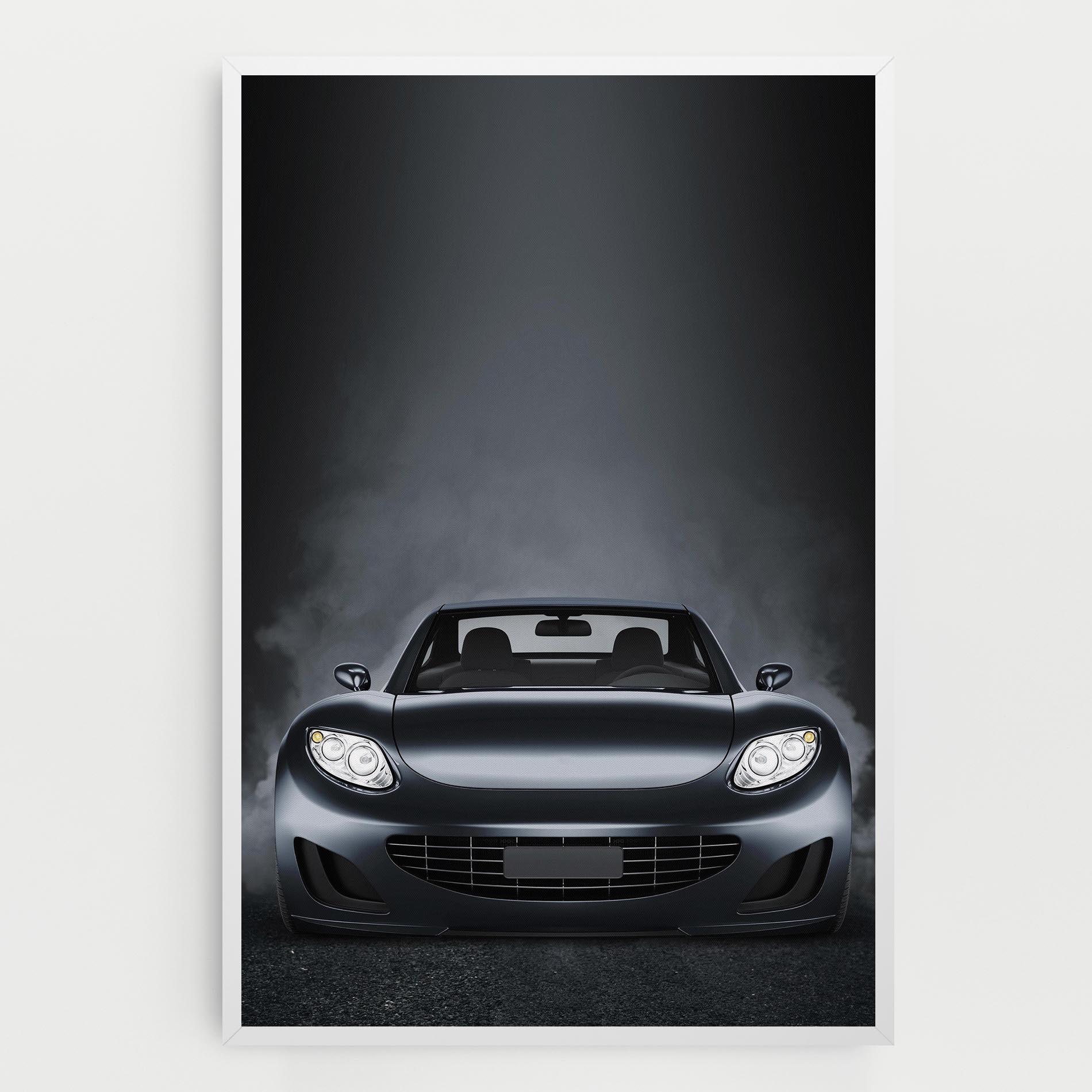 Tablou Canvas Black Front Car mockup 0