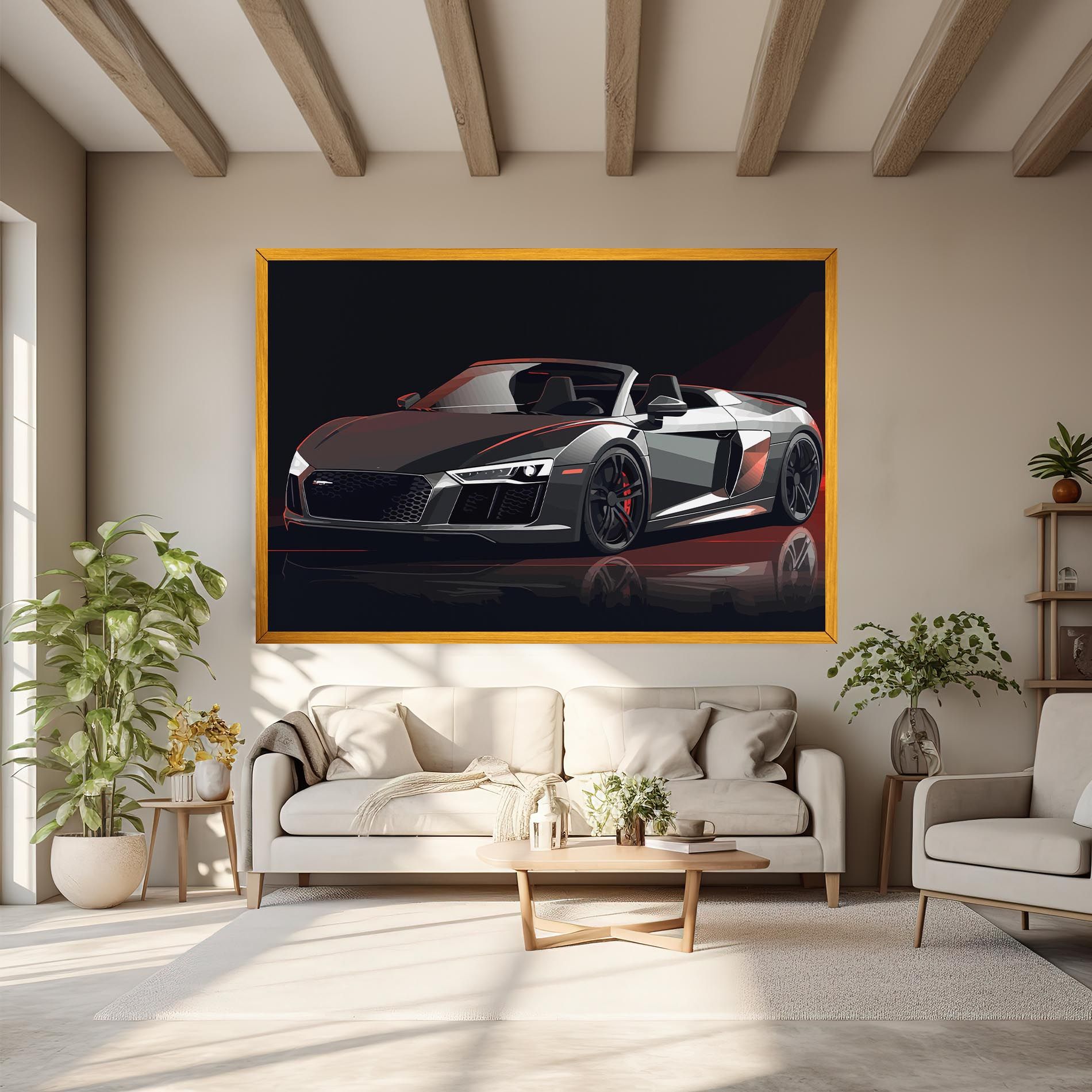 Cool Grey Car mockup 6