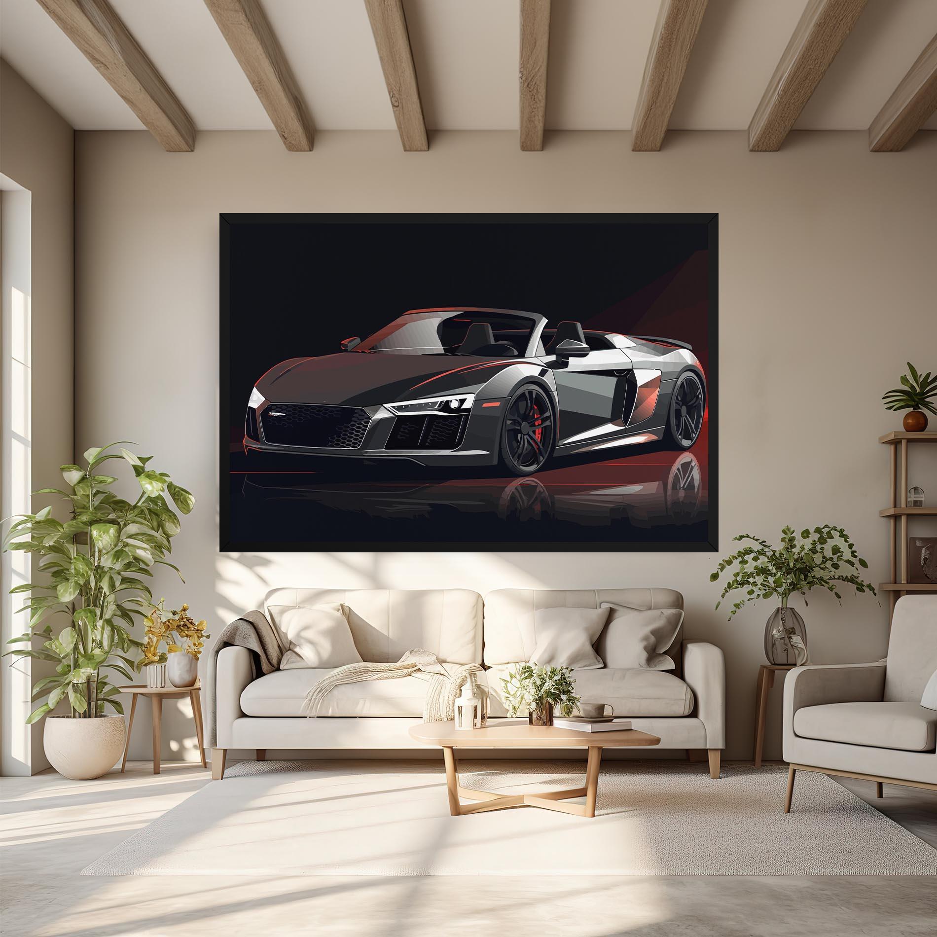 Tablou Canvas Cool Grey Car mockup 6