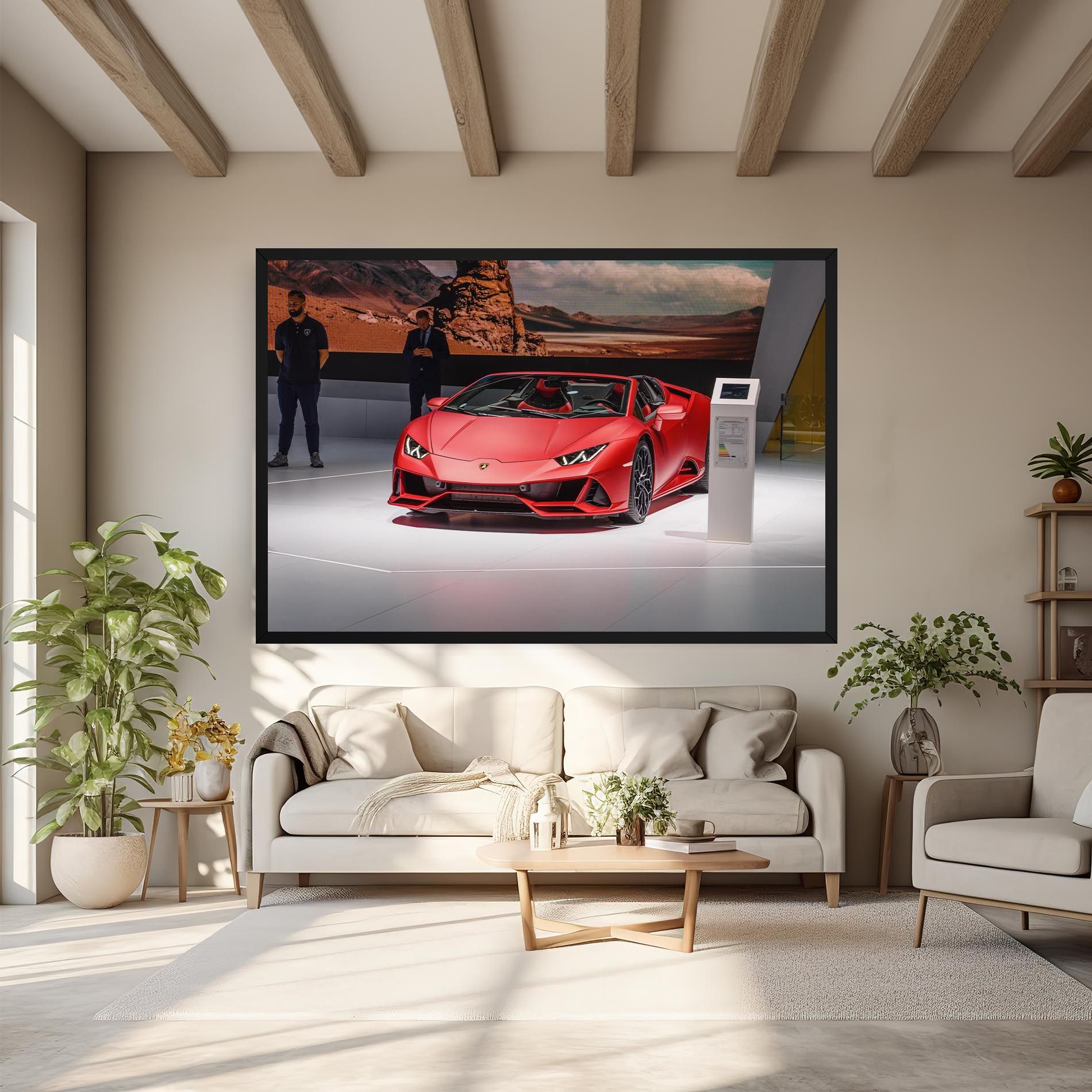 Red Lambo Front mockup 6