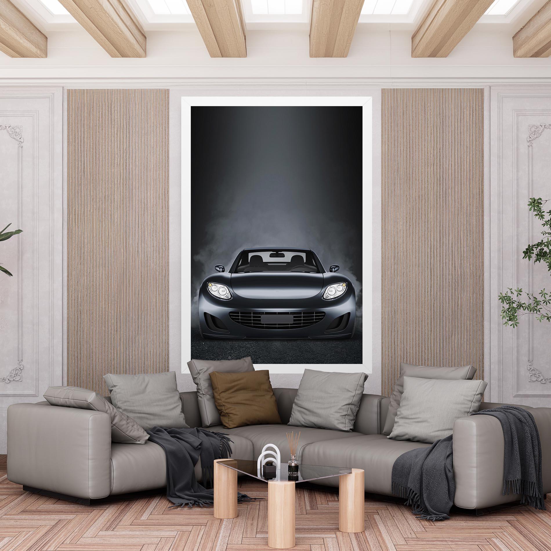 Tablou Canvas Black Front Car mockup 6