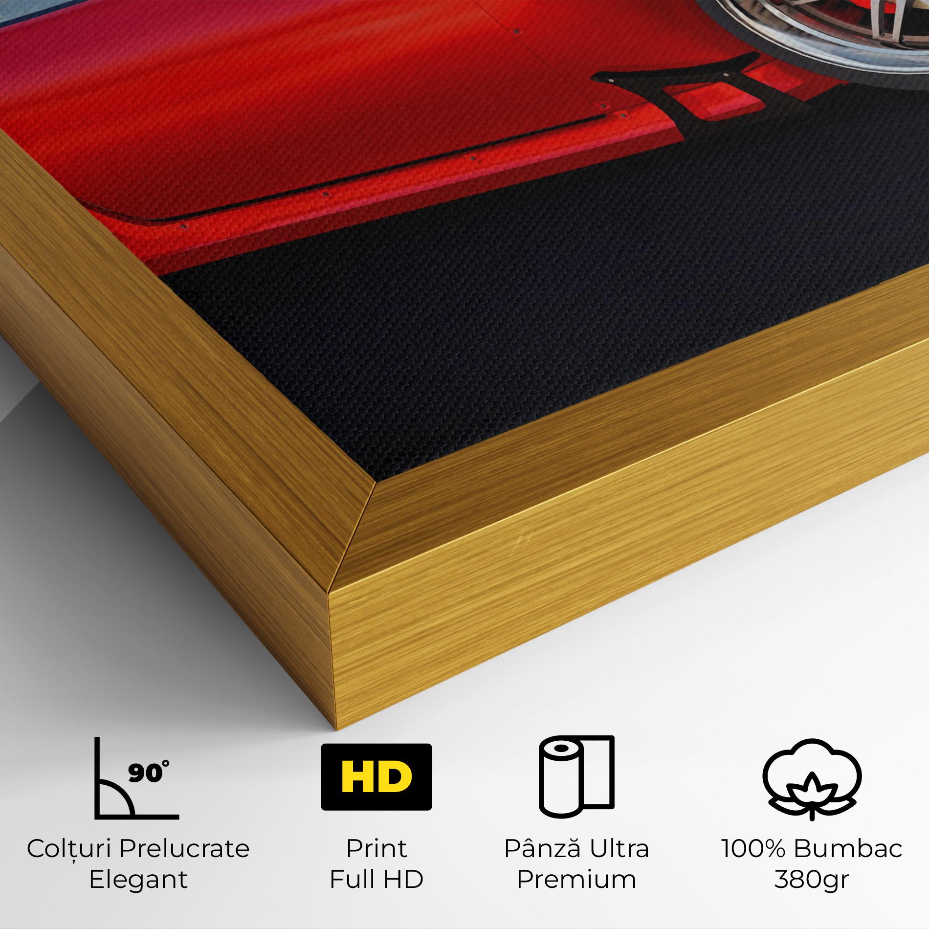 Tablou Canvas Red Tuned 350z mockup 4