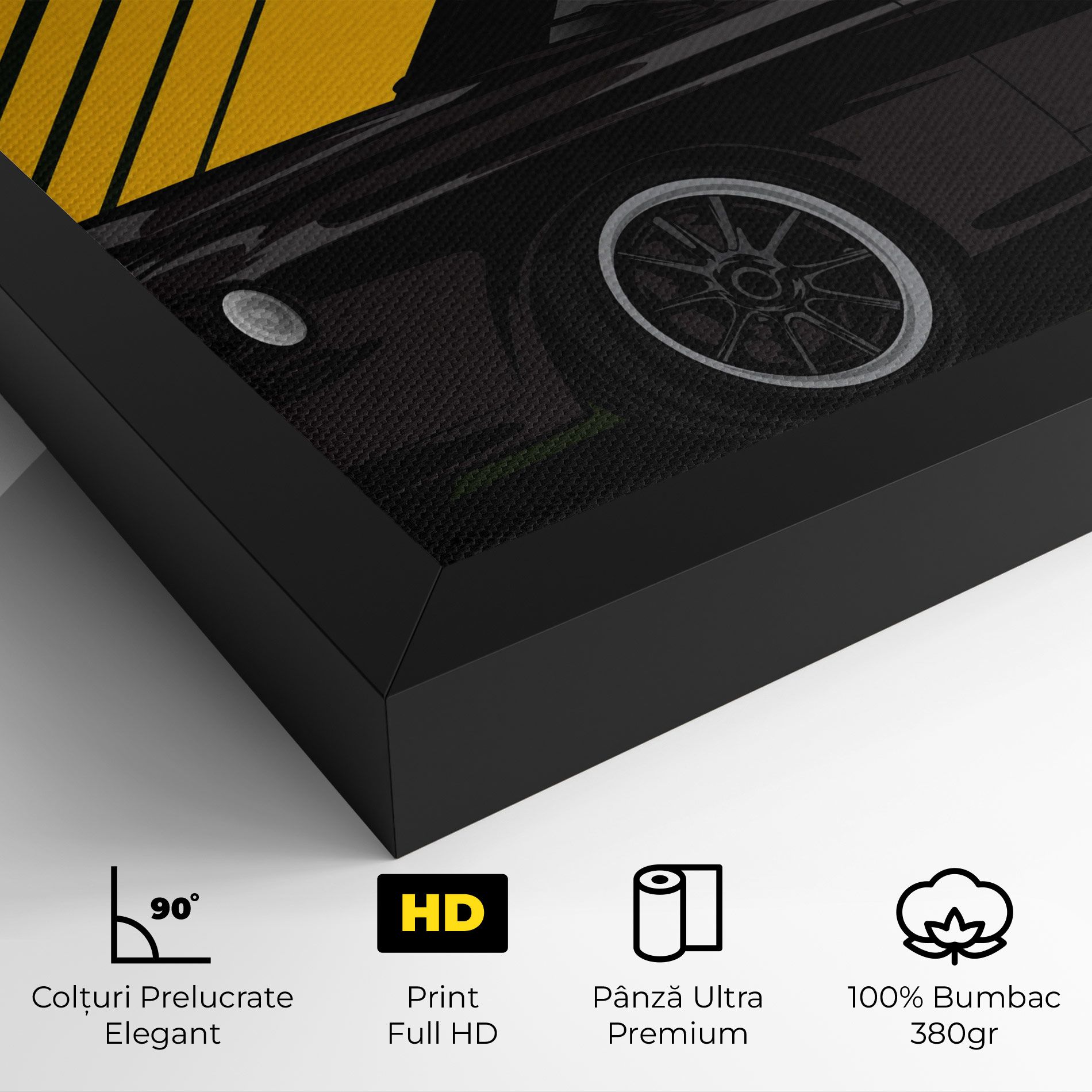 Black Car Sun mockup 4