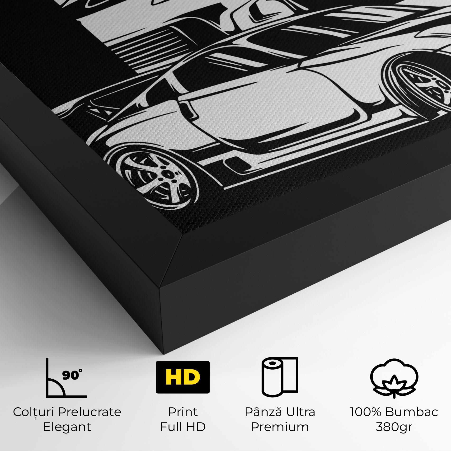 Tablou Canvas Car Street Racing mockup 4