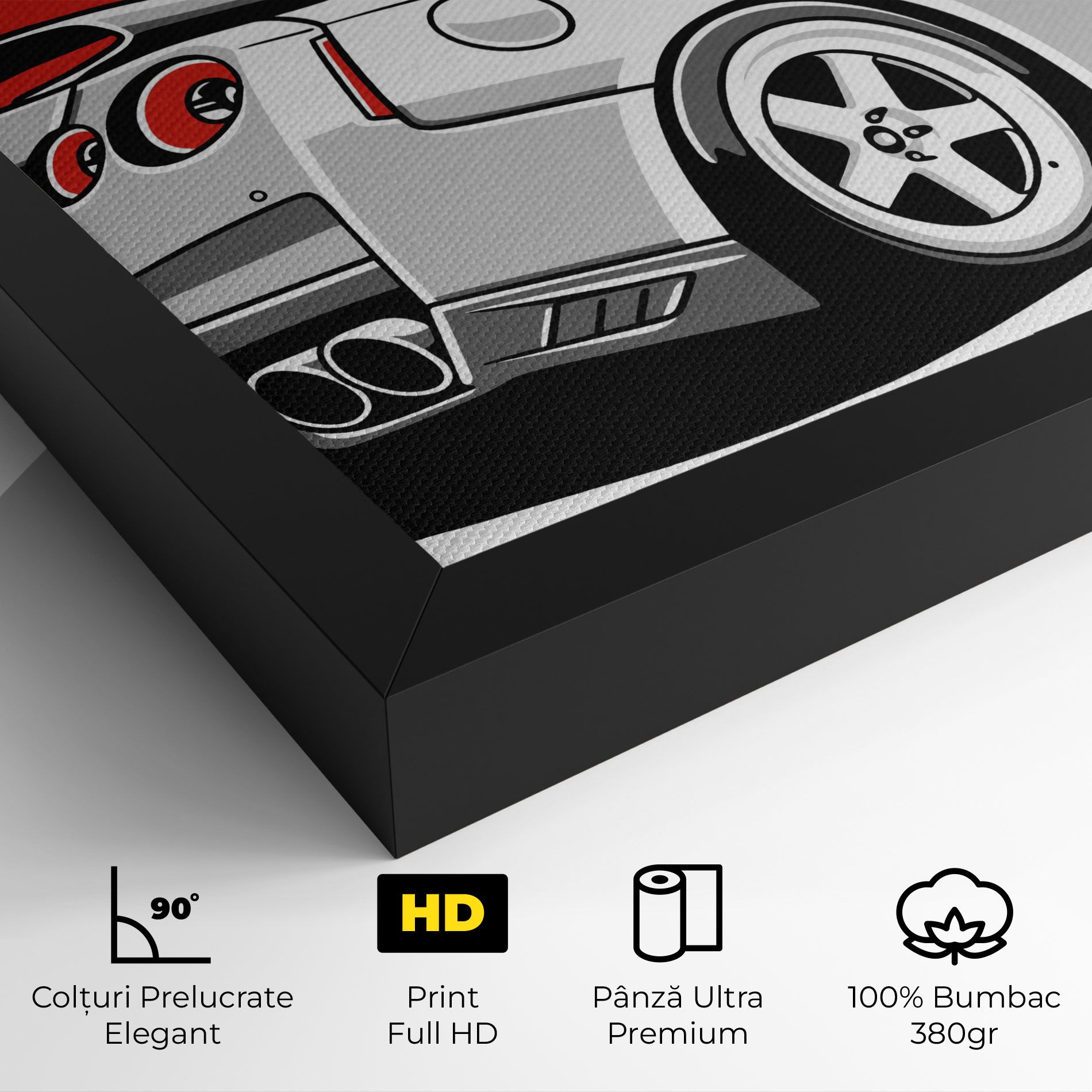 Grey Gtr Car mockup 4