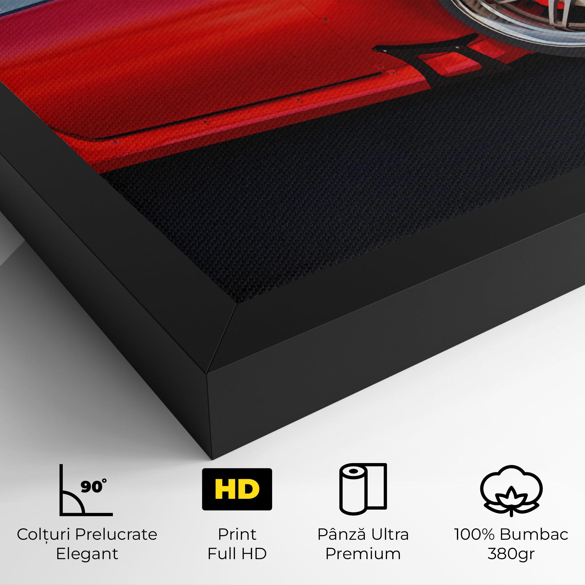 Tablou Canvas Red Tuned 350z mockup 4