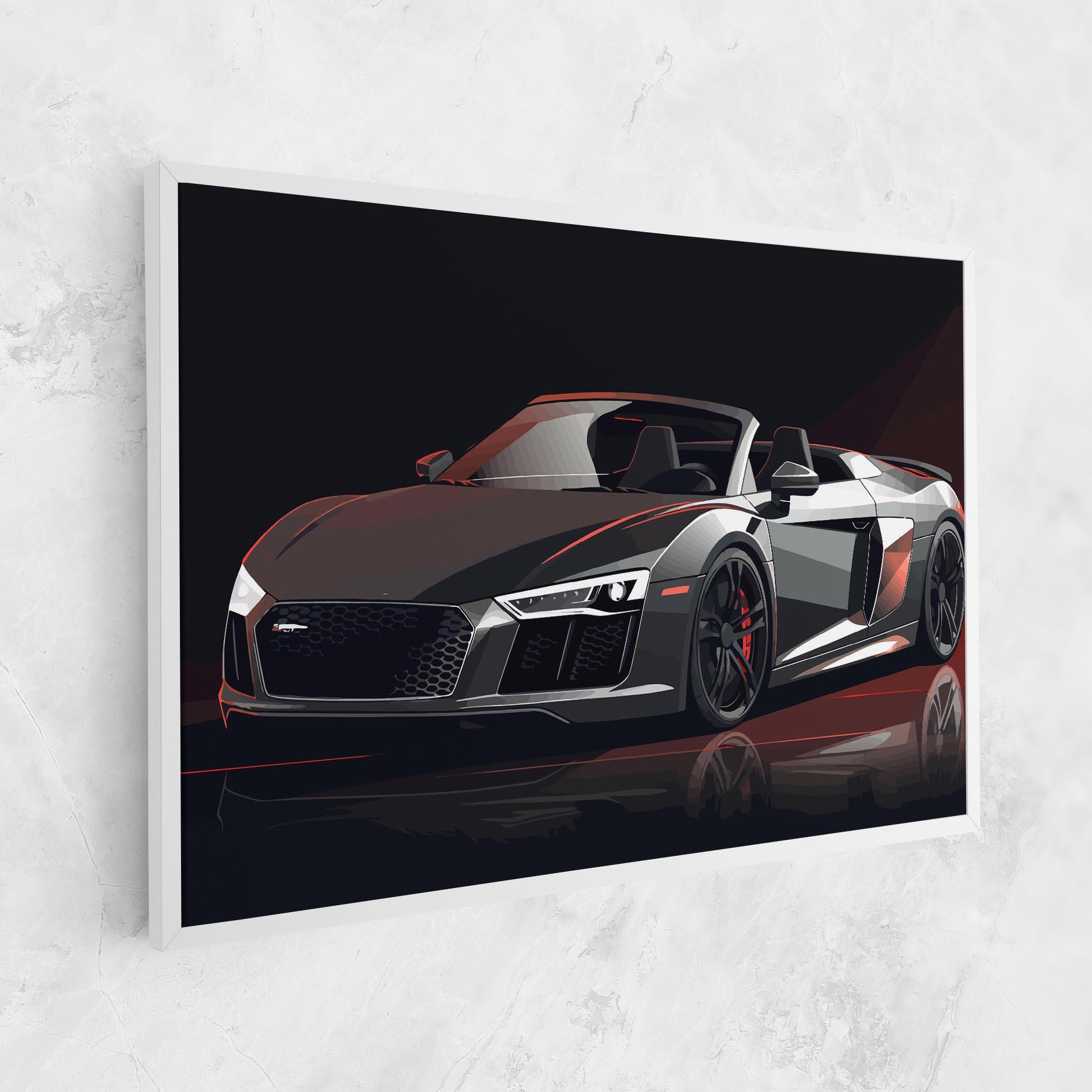 Tablou Canvas Cool Grey Car mockup 1