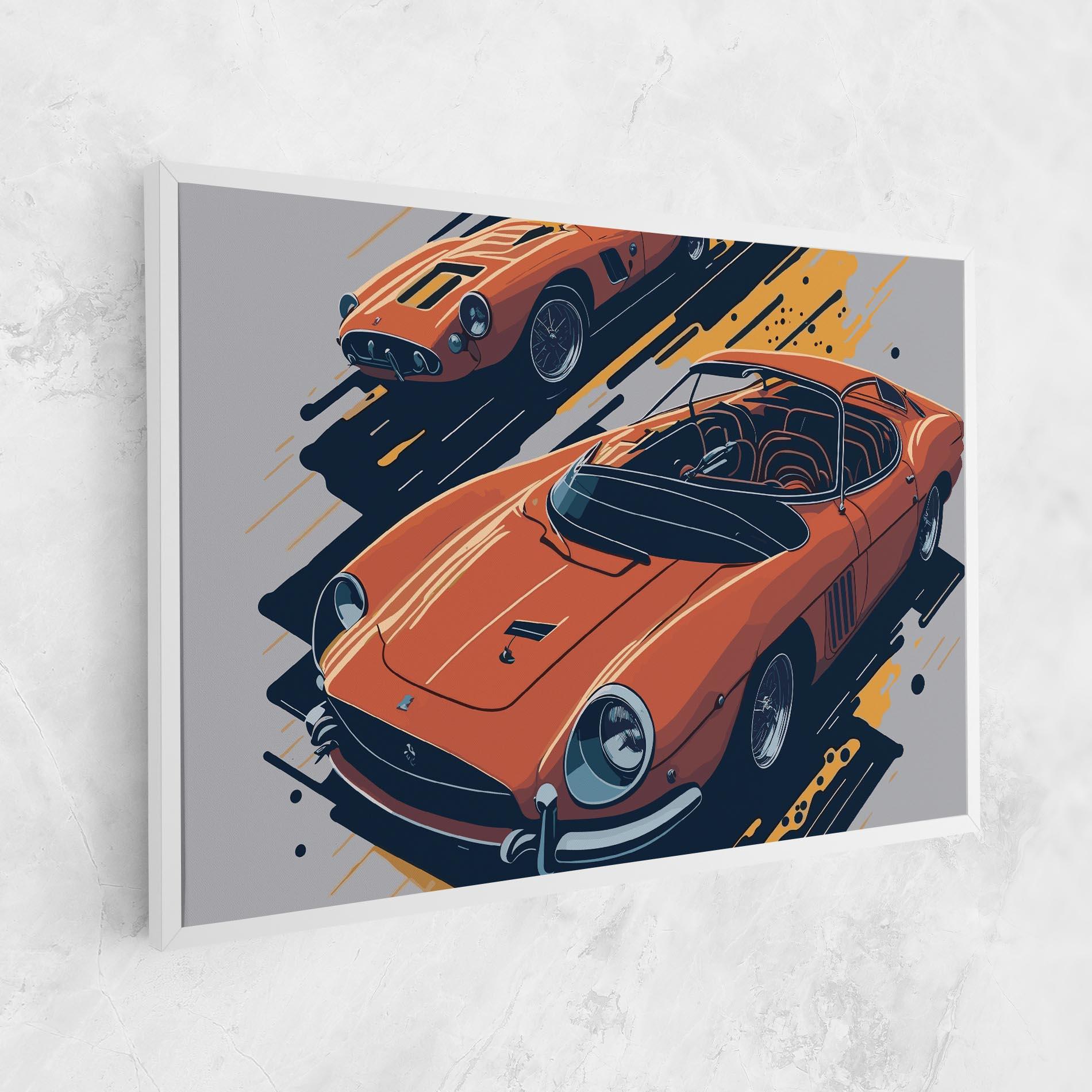 Tablou Canvas Ferrari 250 Gto mockup 1