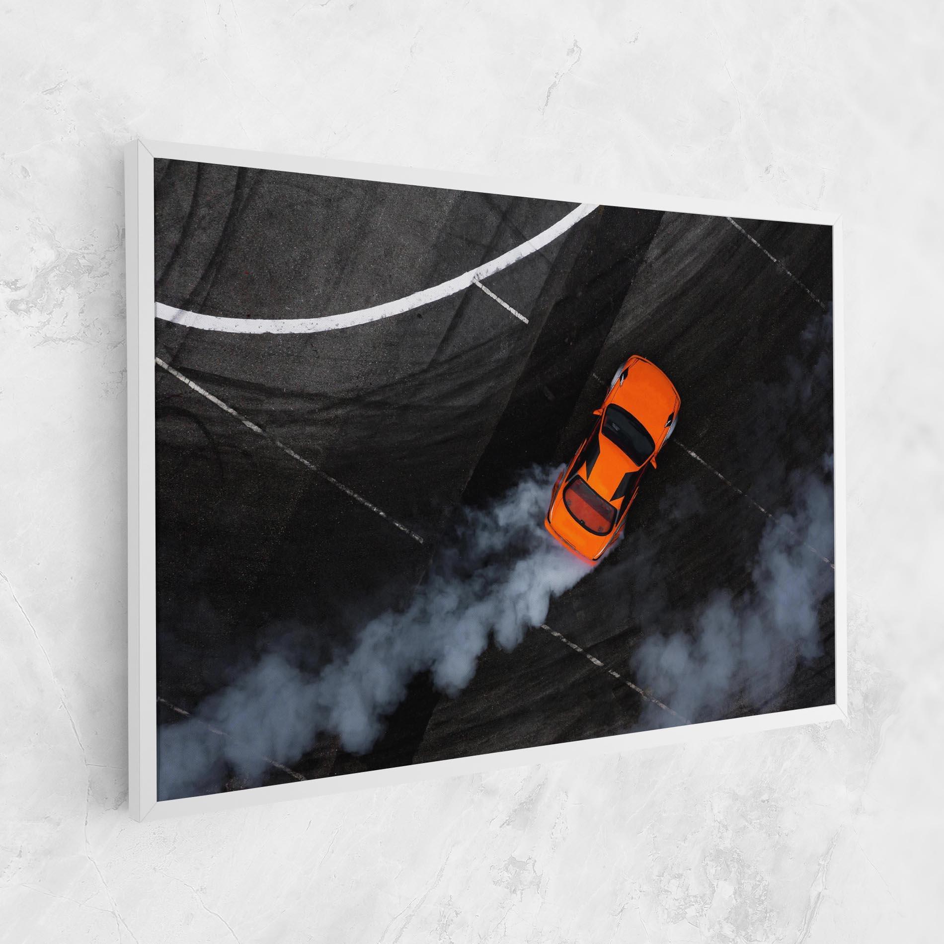 Tablou Canvas Orange Proche Drifting mockup 1
