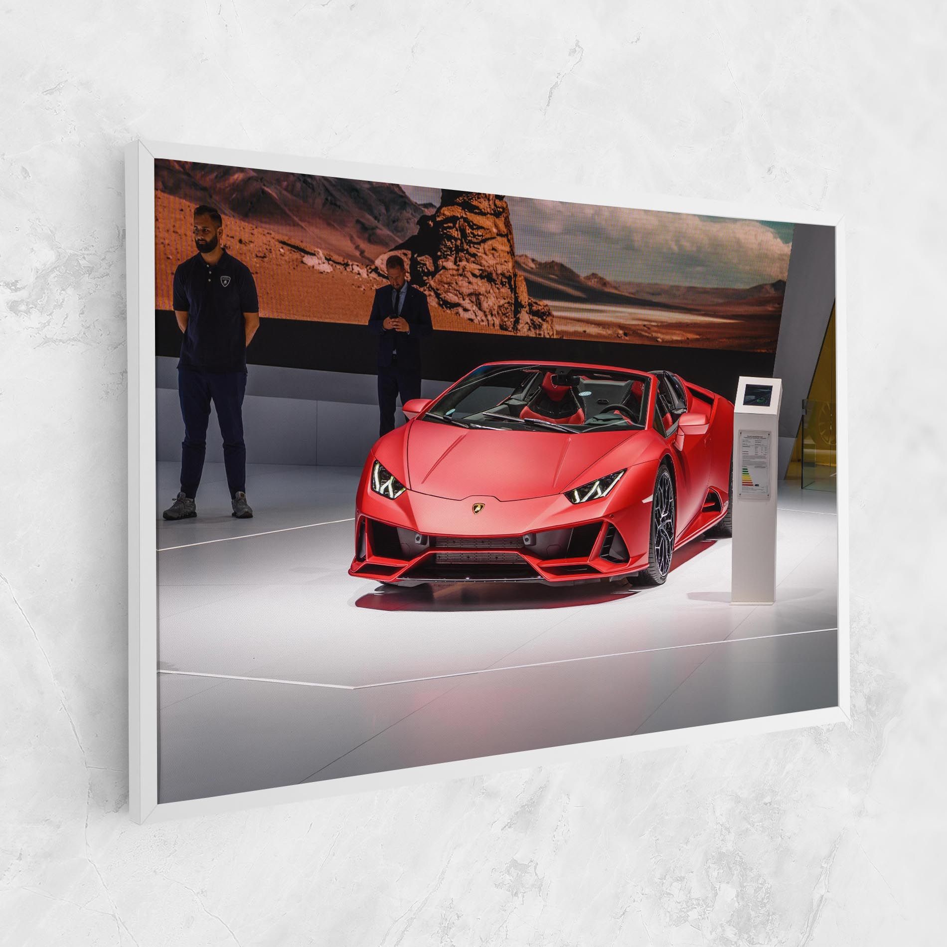 Red Lambo Front mockup 1