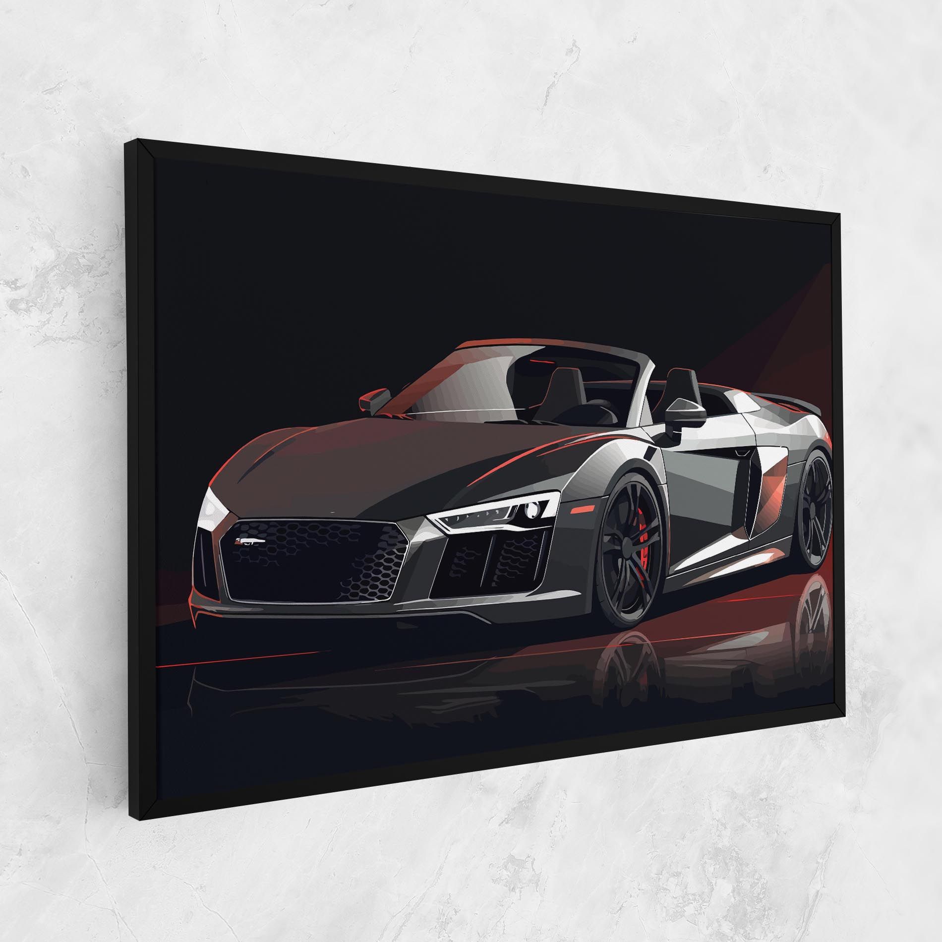 Cool Grey Car mockup 1