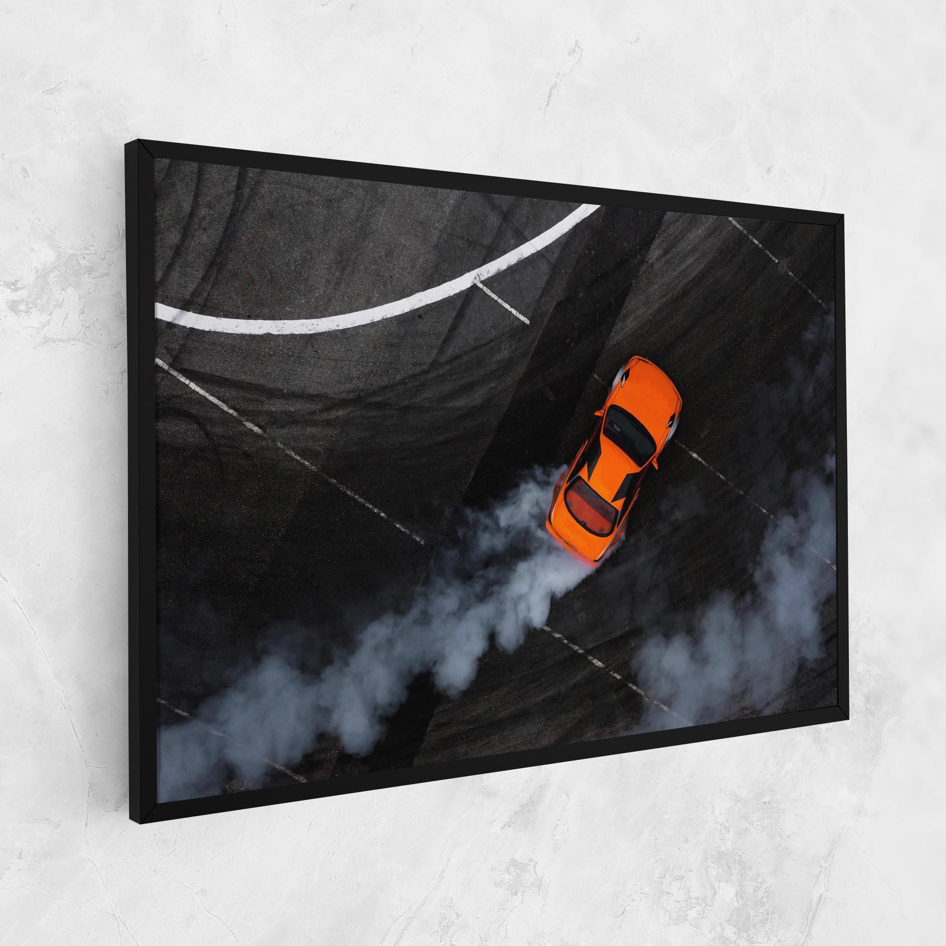 Tablou Canvas Orange Proche Drifting mockup 1