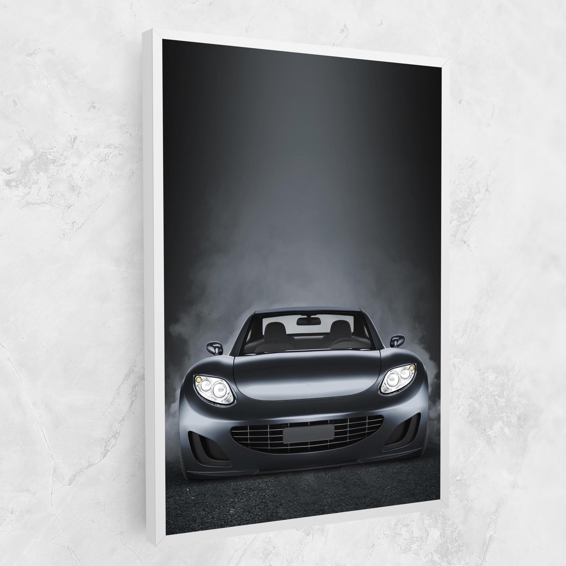 Tablou Canvas Black Front Car mockup 1