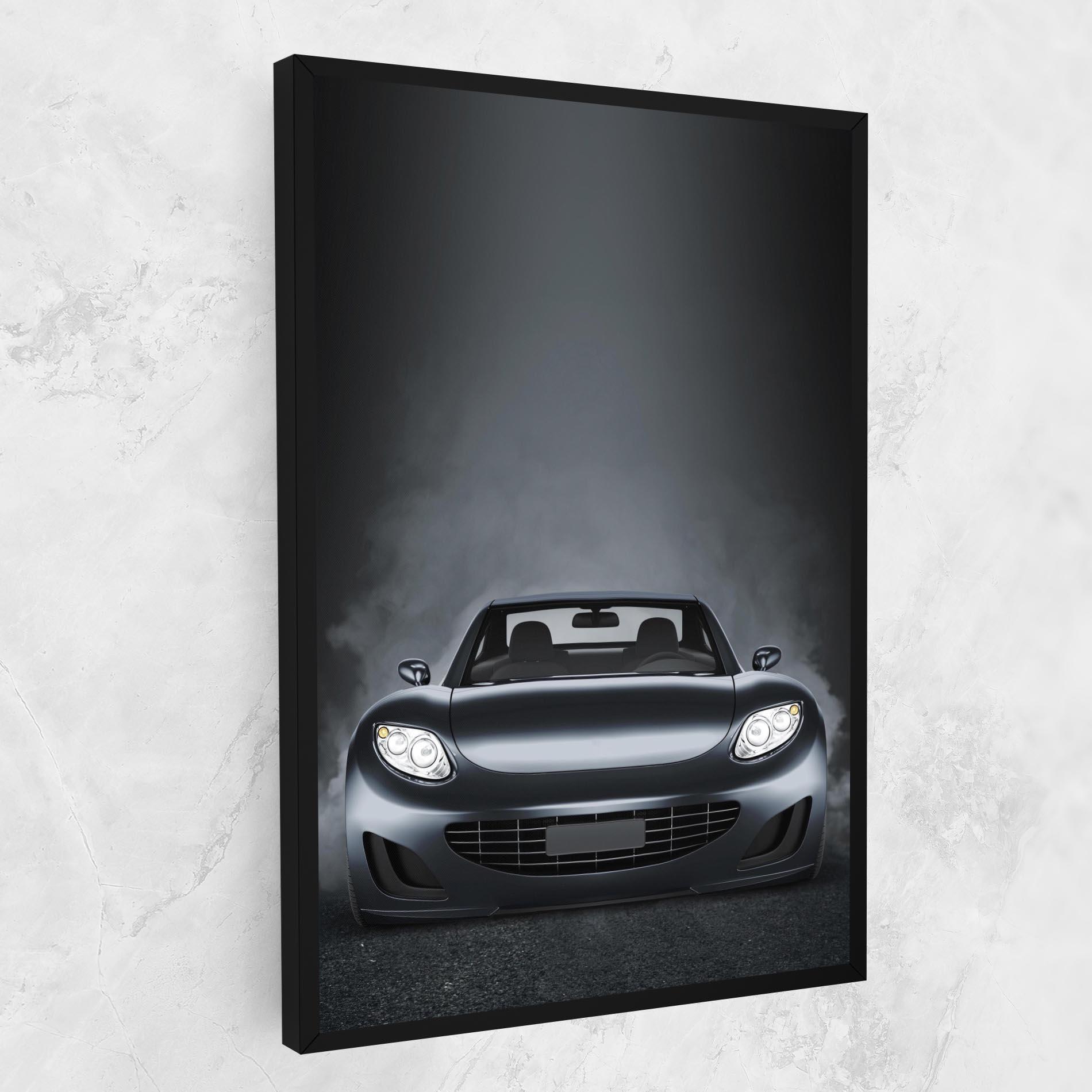 Tablou Canvas Black Front Car mockup 1