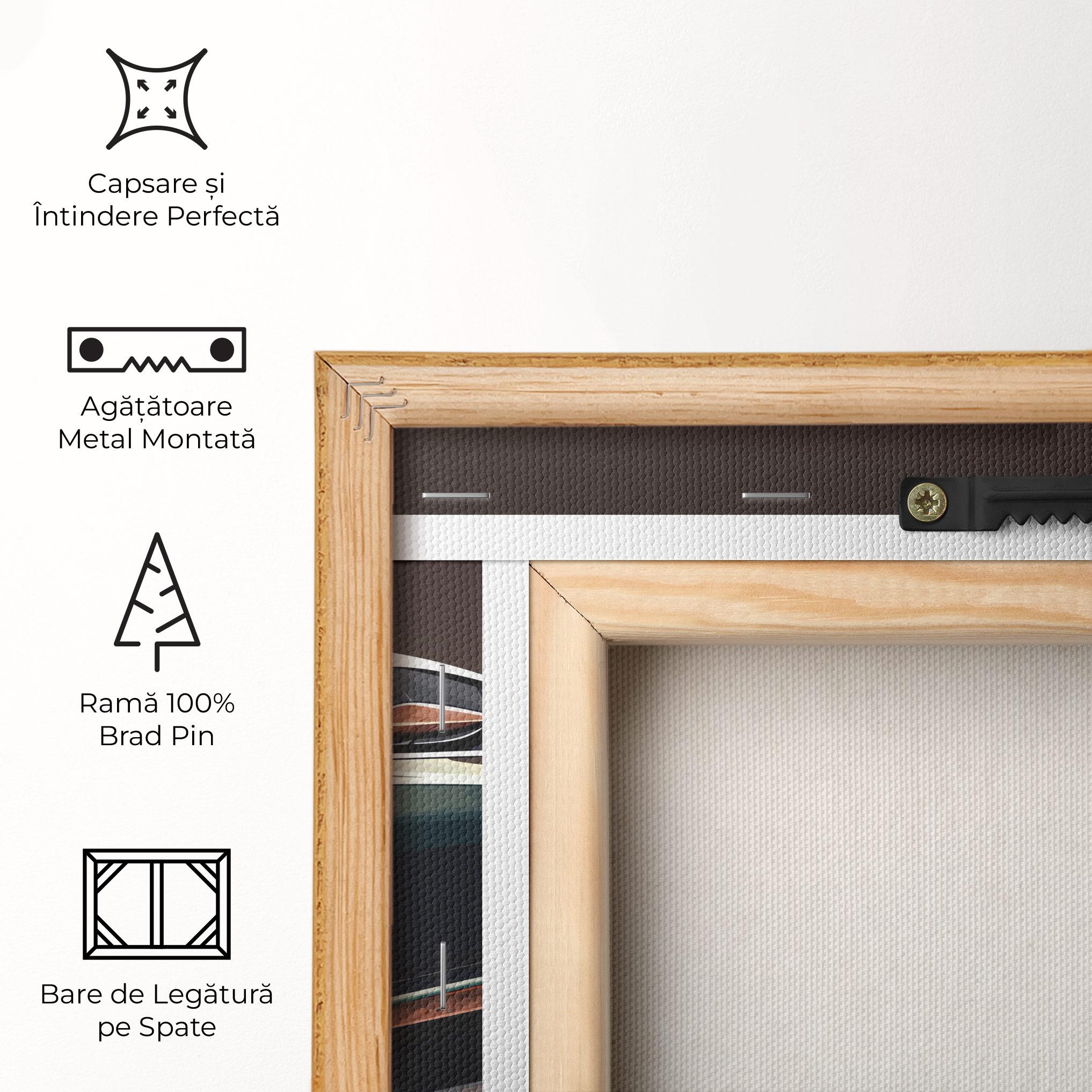 Tablou Canvas Dark Green Car mockup 5