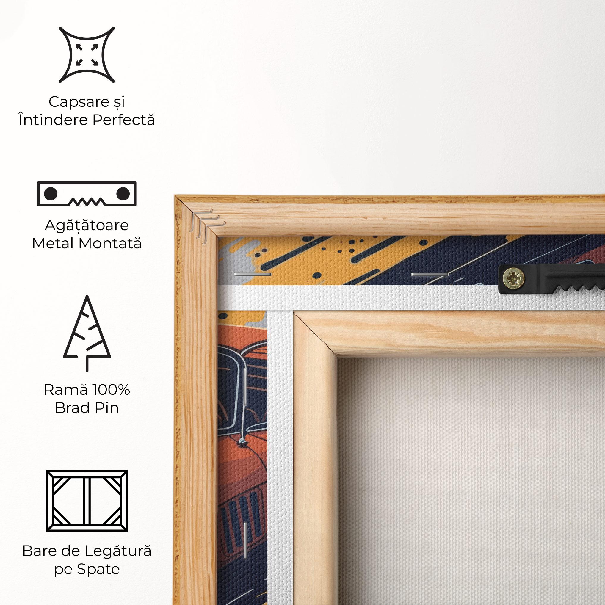 Tablou Canvas Ferrari 250 Gto mockup 5