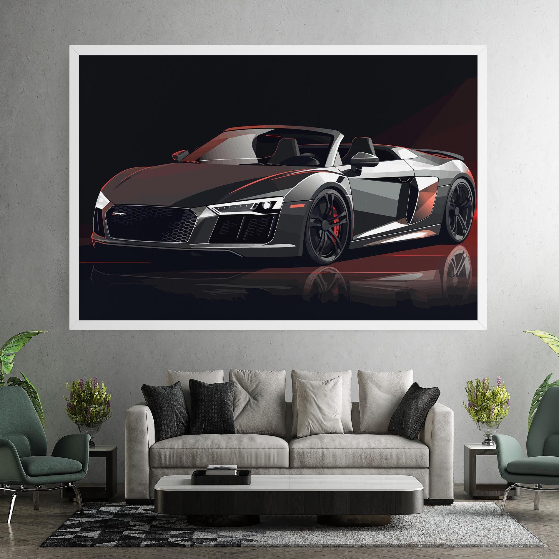 Cool Grey Car mockup 7