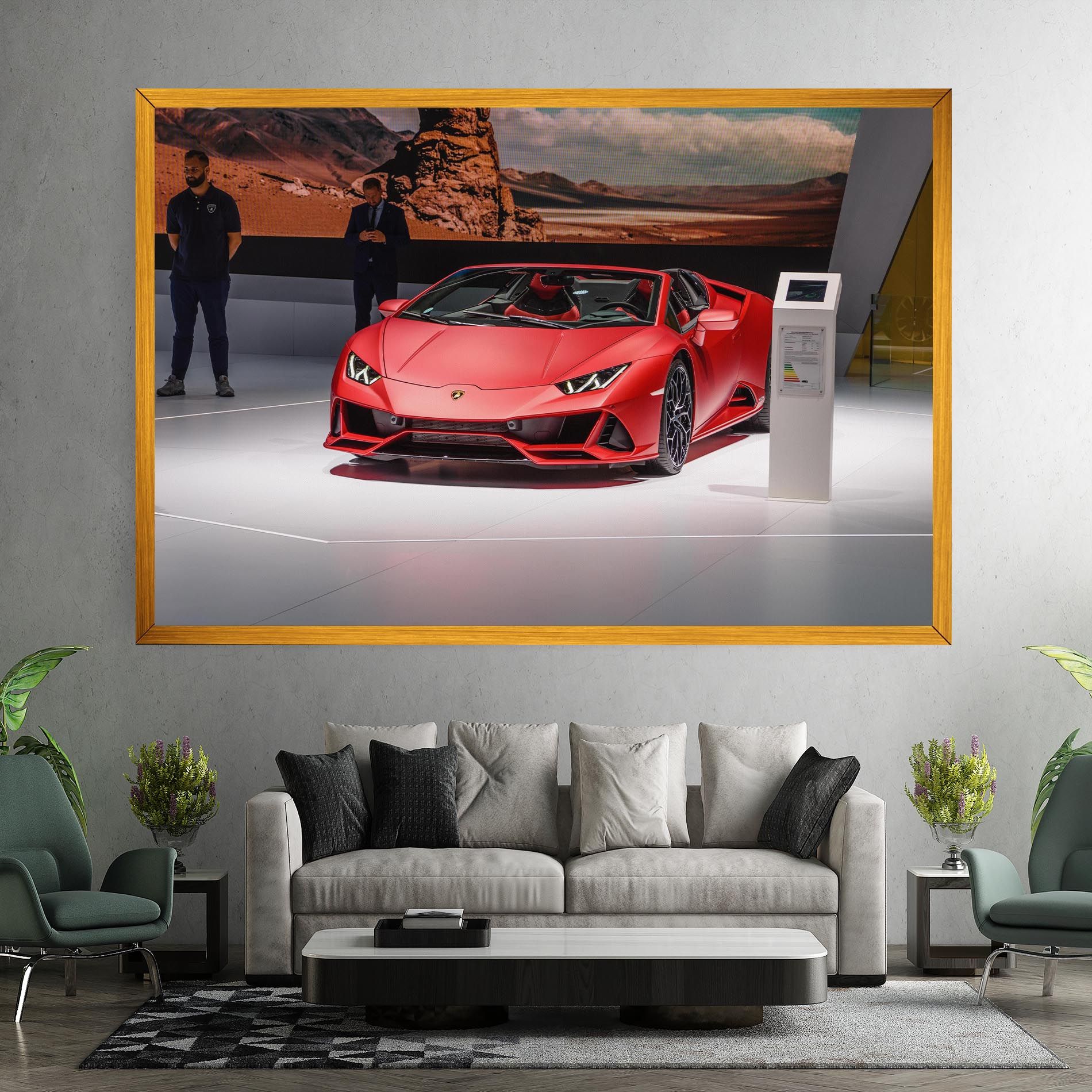 Red Lambo Front mockup 7