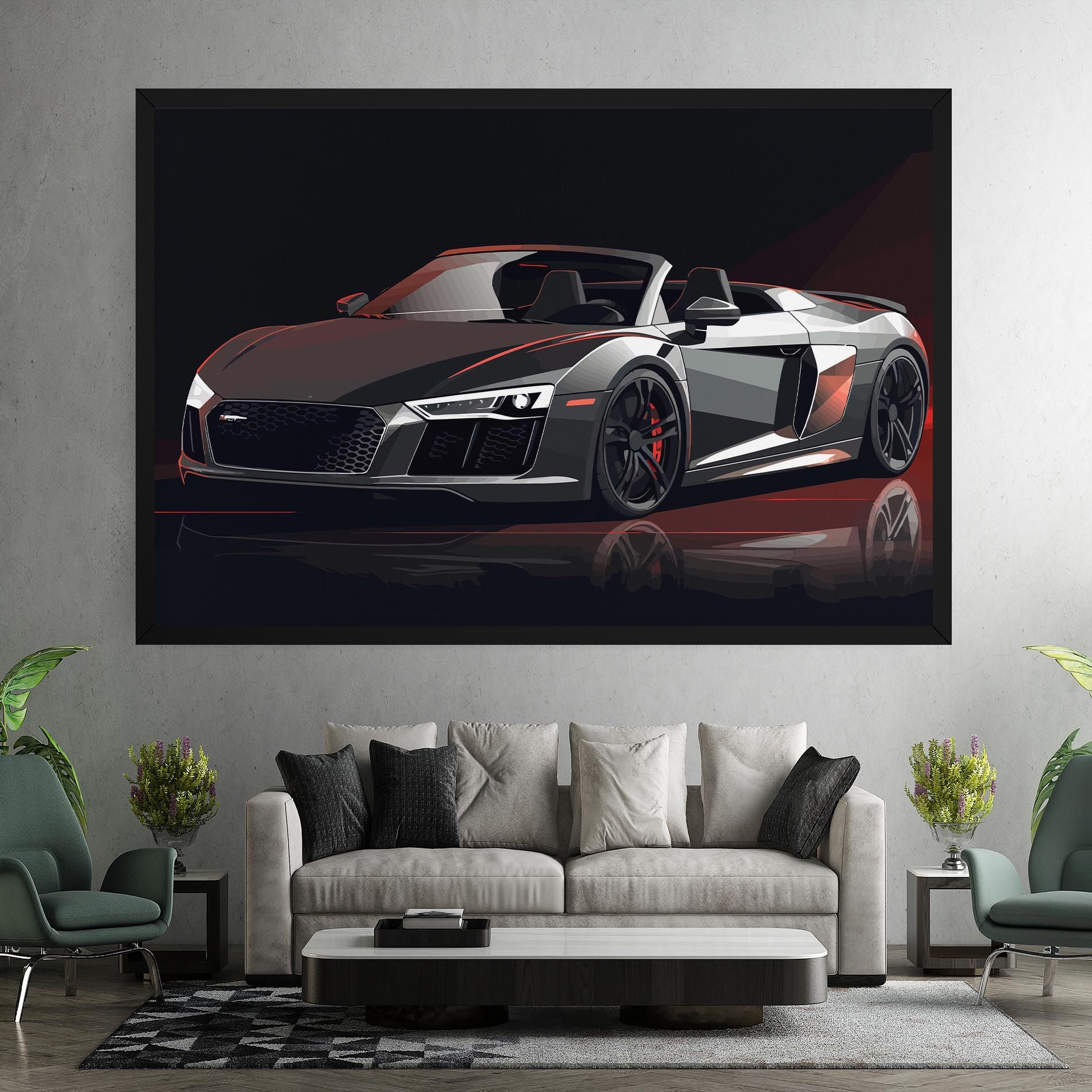 Cool Grey Car mockup 7