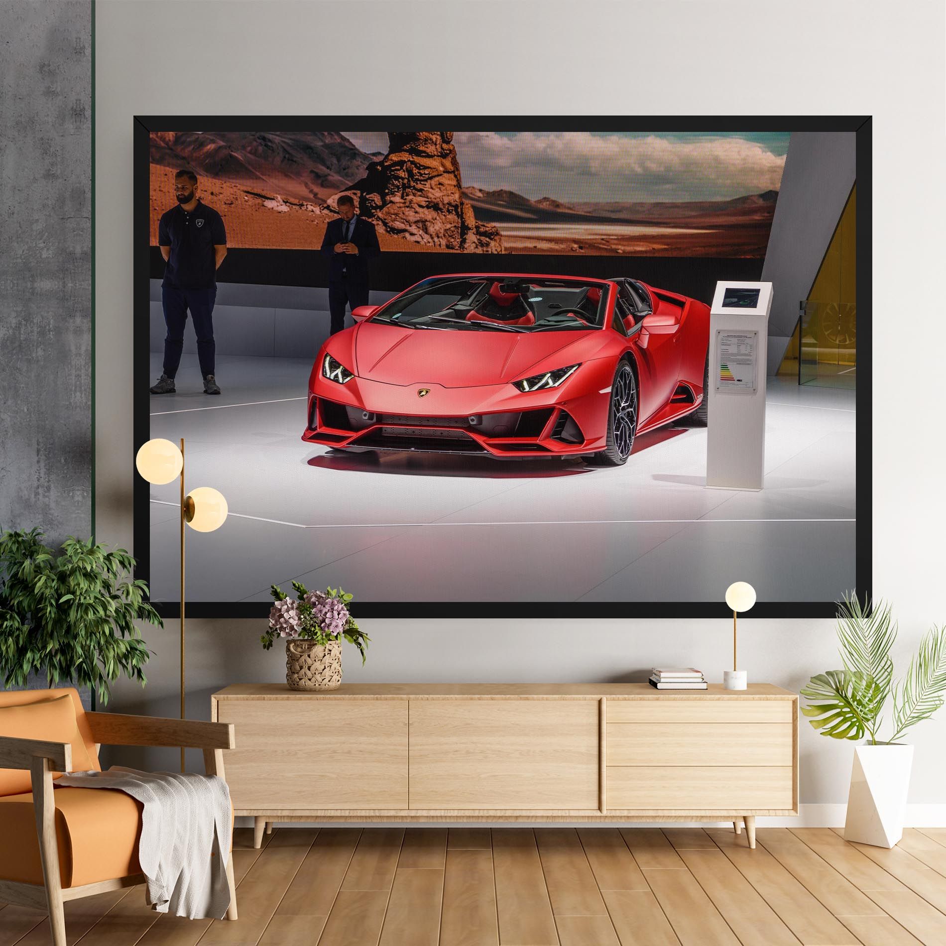 Red Lambo Front mockup 9