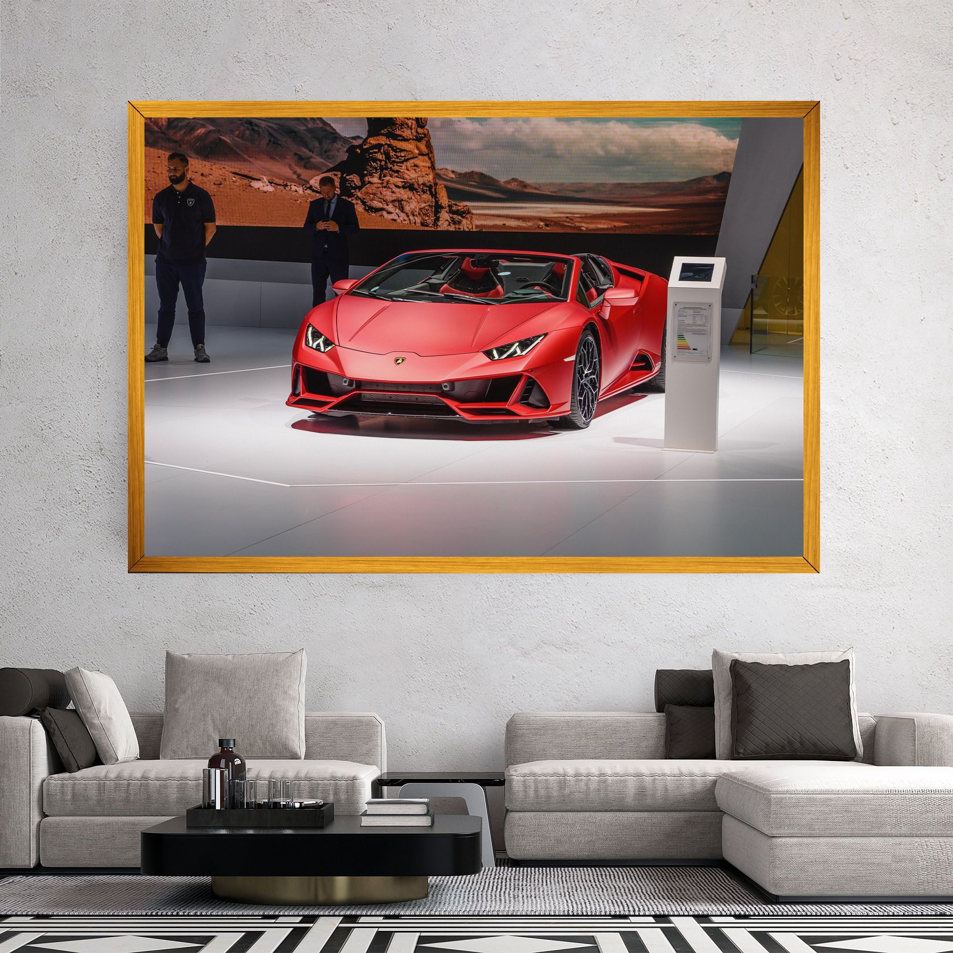 Red Lambo Front mockup 2