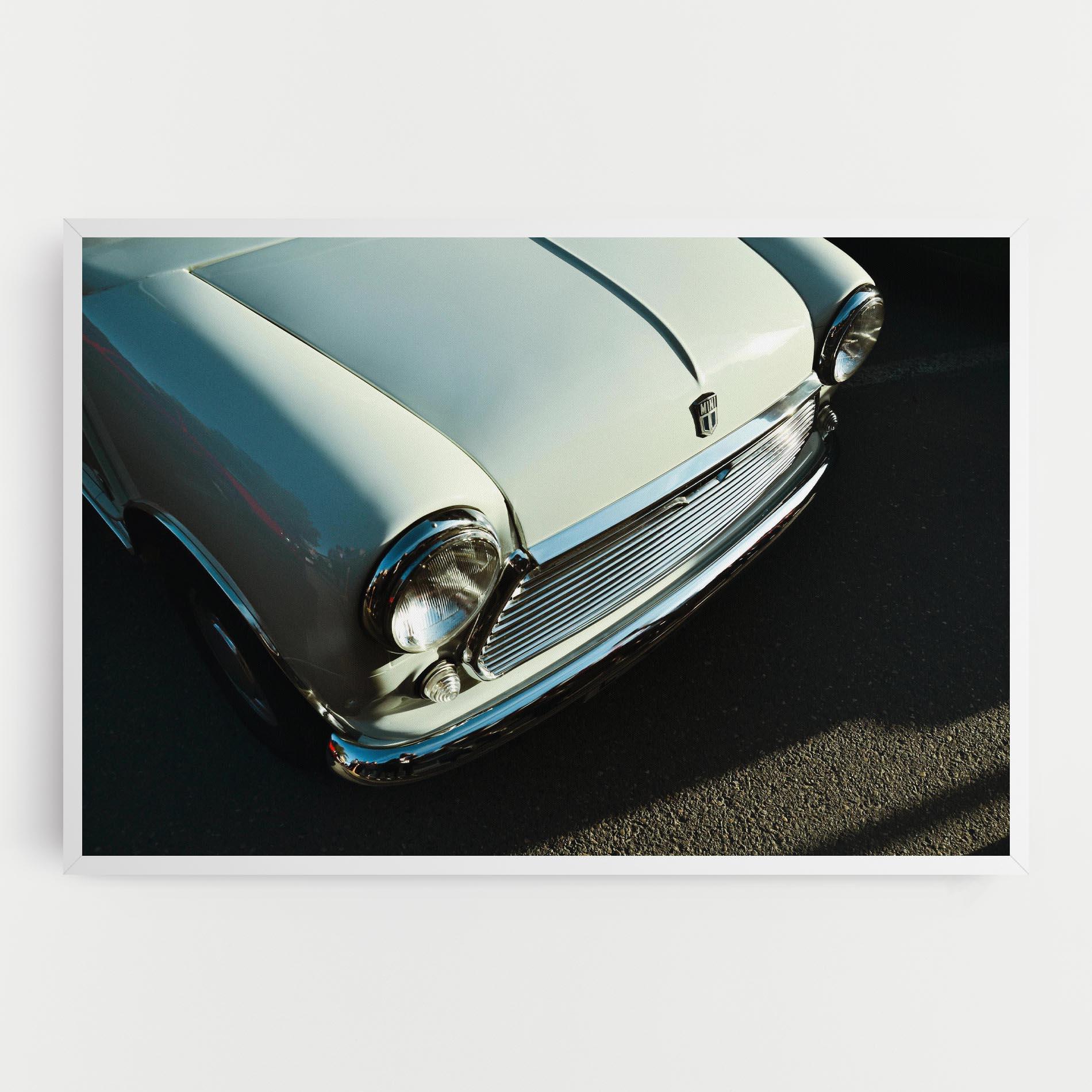 Tablou Canvas Light Blue Car mockup 0