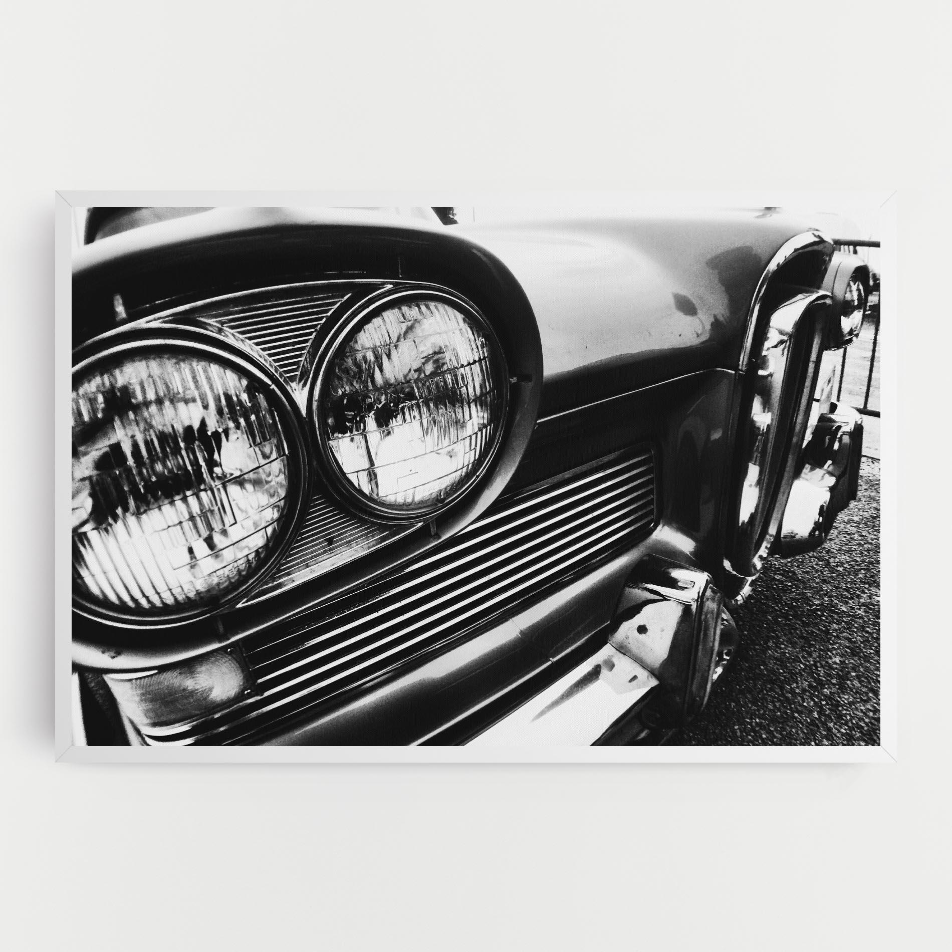 Tablou Canvas Old Closeup Car mockup 0