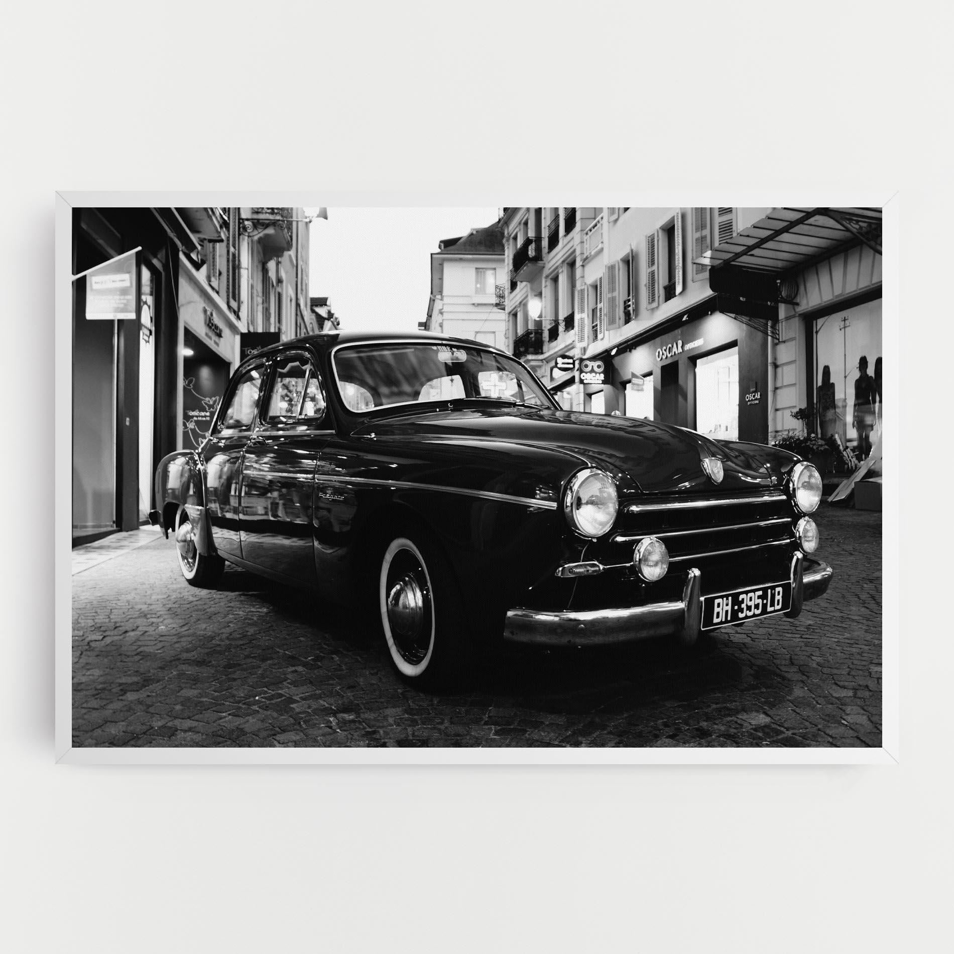 Tablou Canvas Pretty Black Car mockup 0