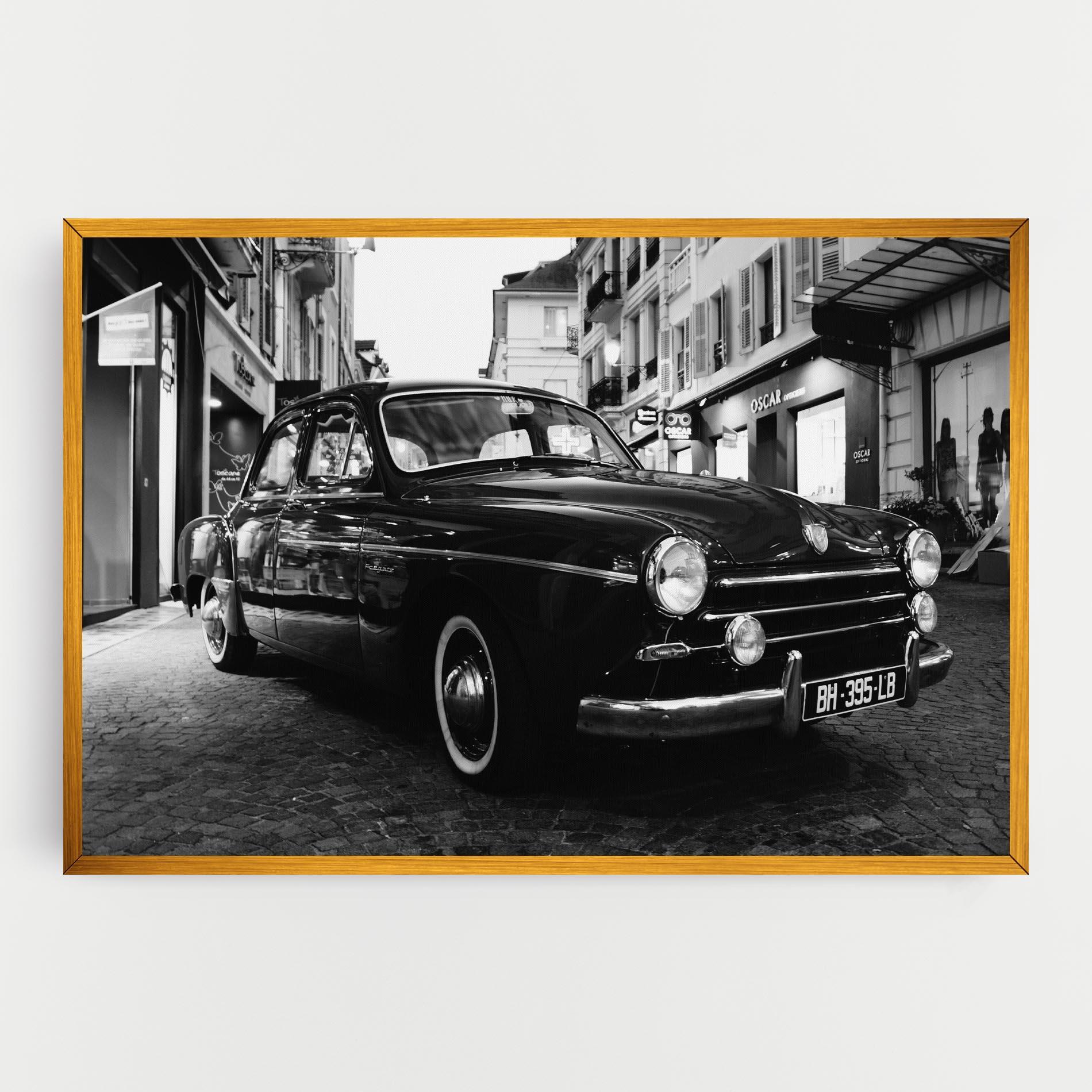 Tablou Canvas Pretty Black Car mockup 0