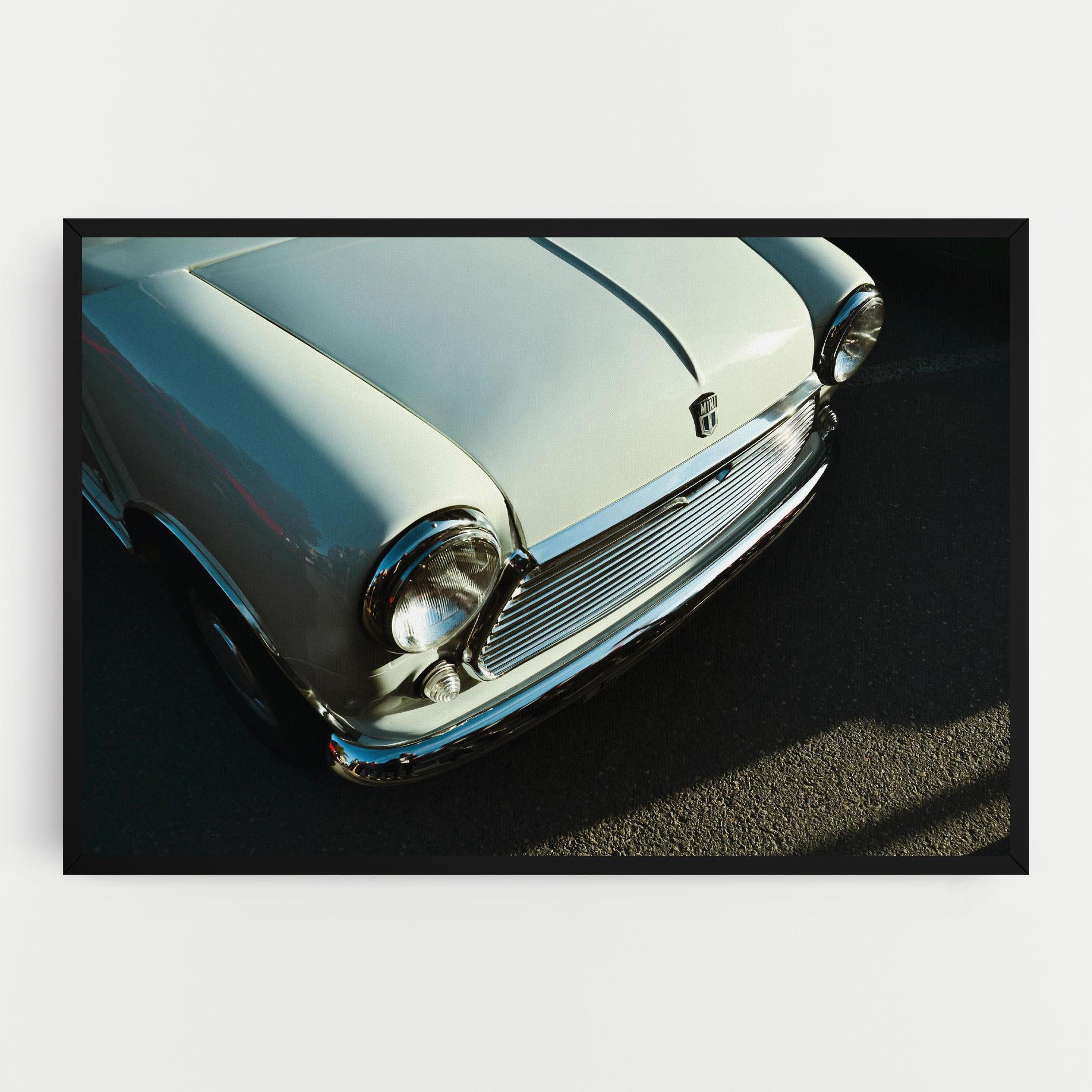 Tablou Canvas Light Blue Car mockup 0