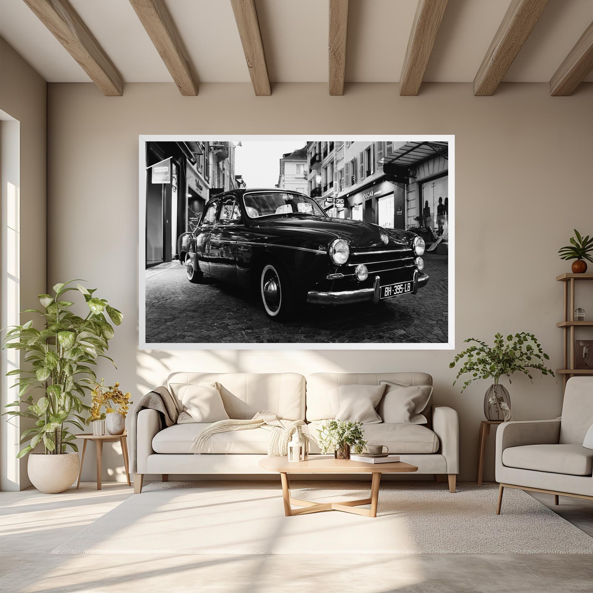 Tablou Canvas Pretty Black Car mockup 6