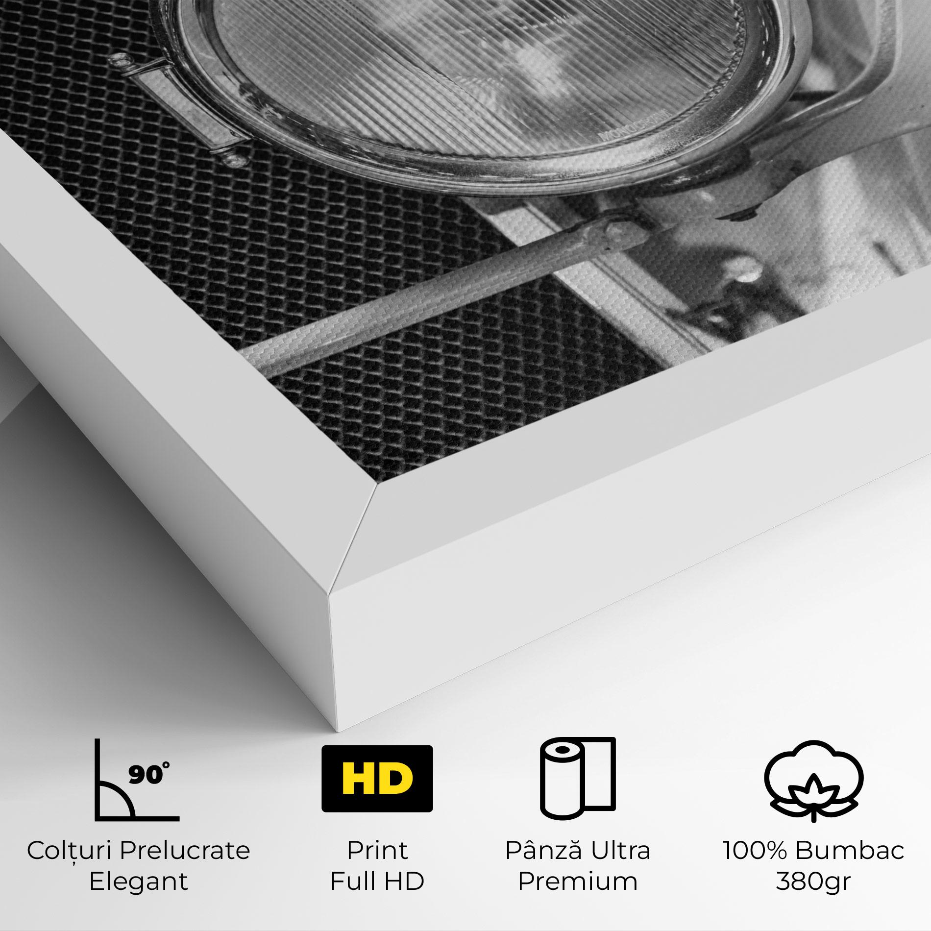 Tablou Canvas Closeup Grey Car mockup 4