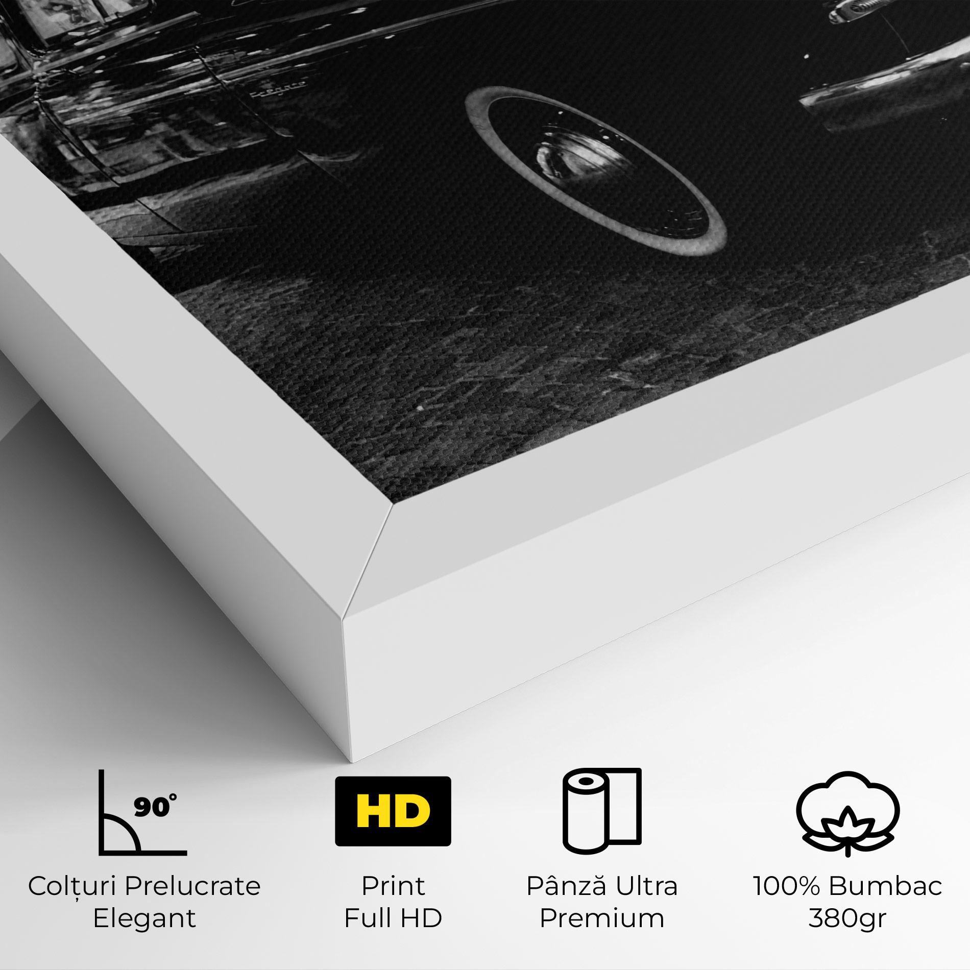Tablou Canvas Pretty Black Car mockup 4