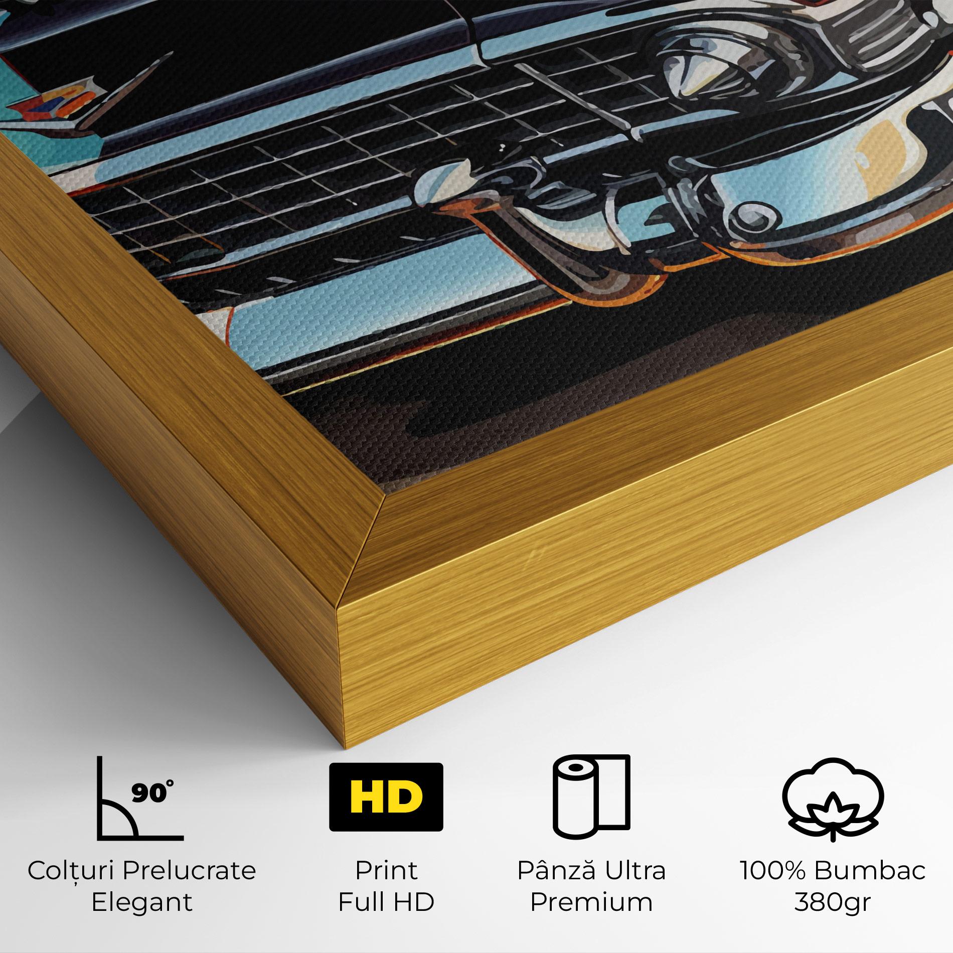 Tablou Canvas Cool Vintage Car mockup 4