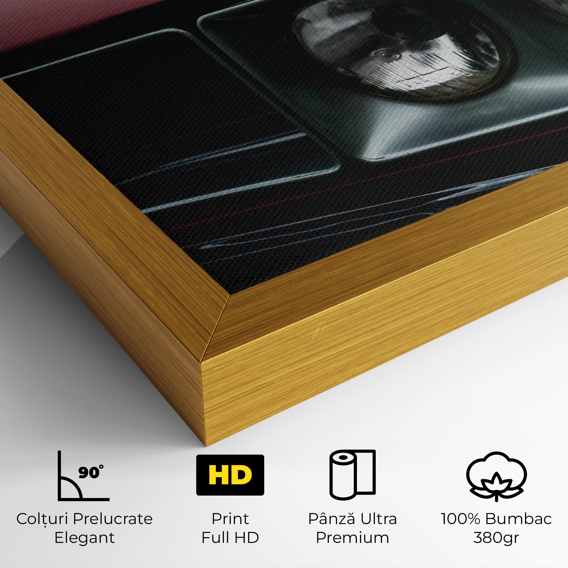 Tablou Canvas Dark Red Car mockup 4