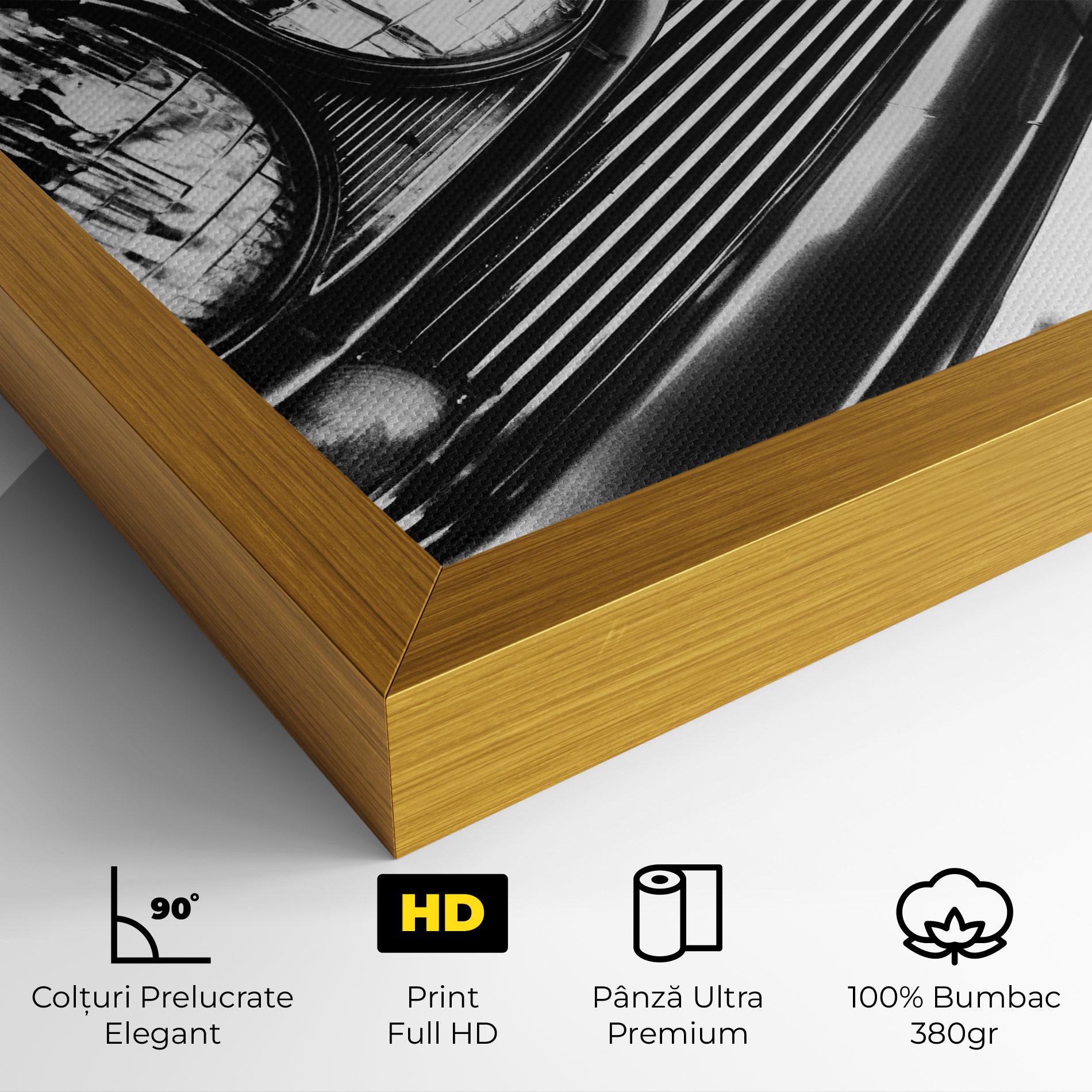 Tablou Canvas Old Closeup Car mockup 4