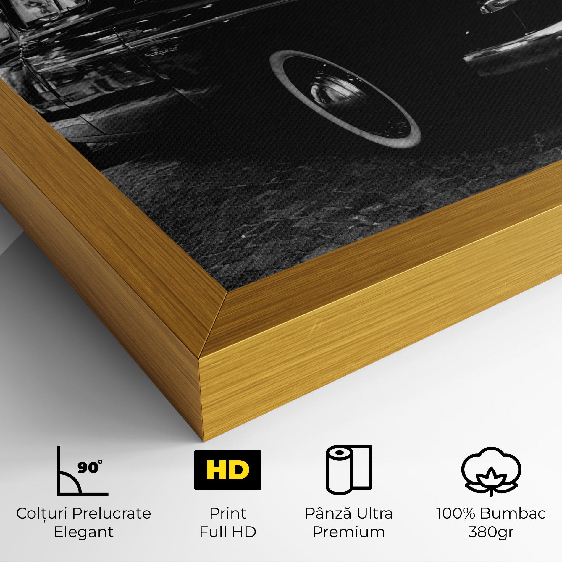 Tablou Canvas Pretty Black Car mockup 4