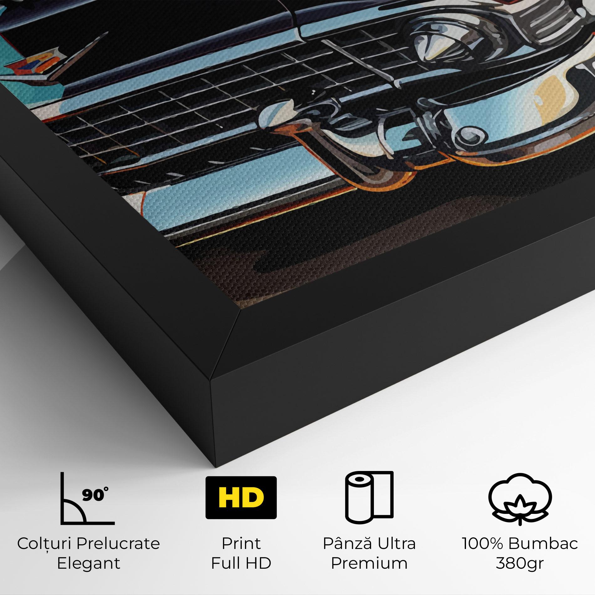 Tablou Canvas Cool Vintage Car mockup 4