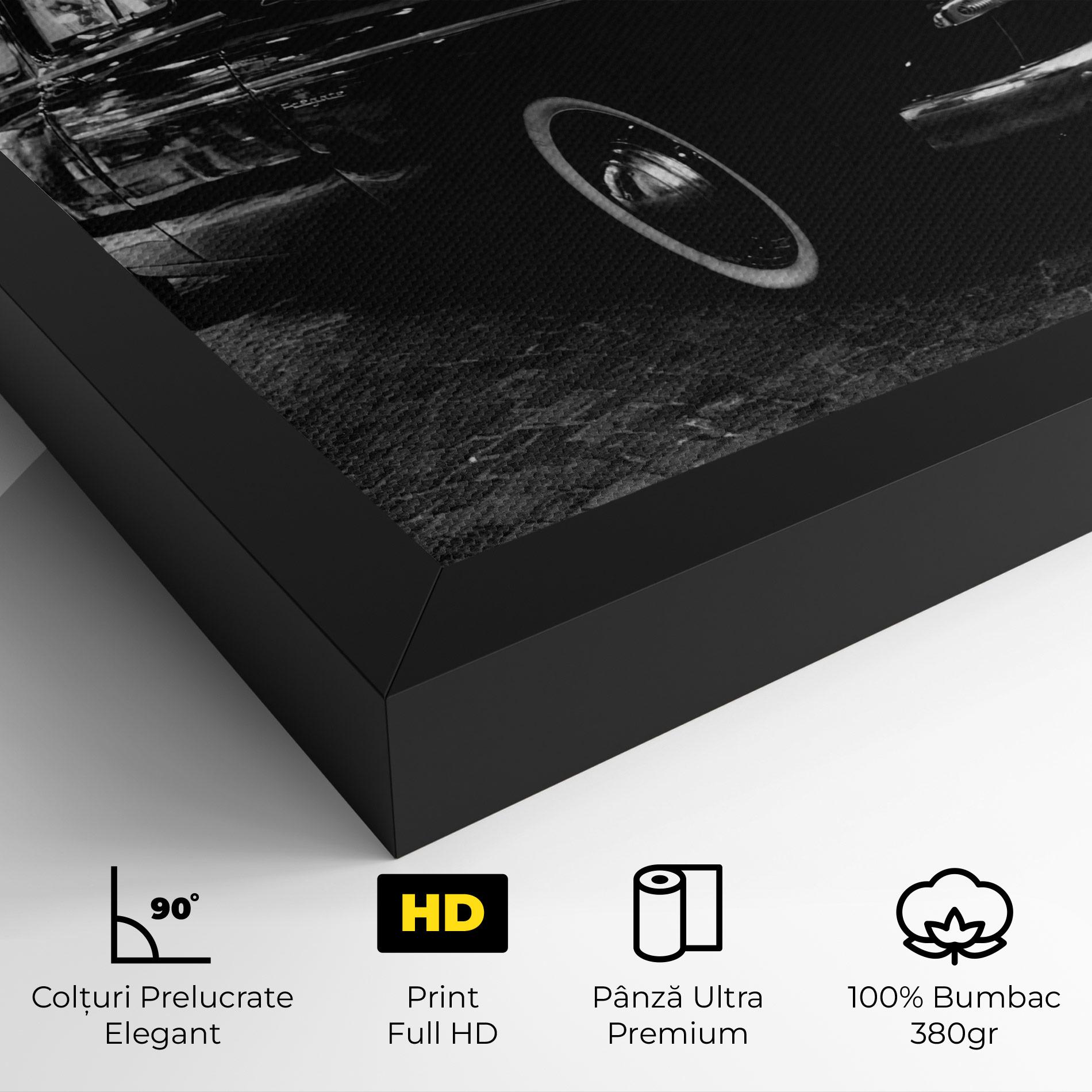 Tablou Canvas Pretty Black Car mockup 4