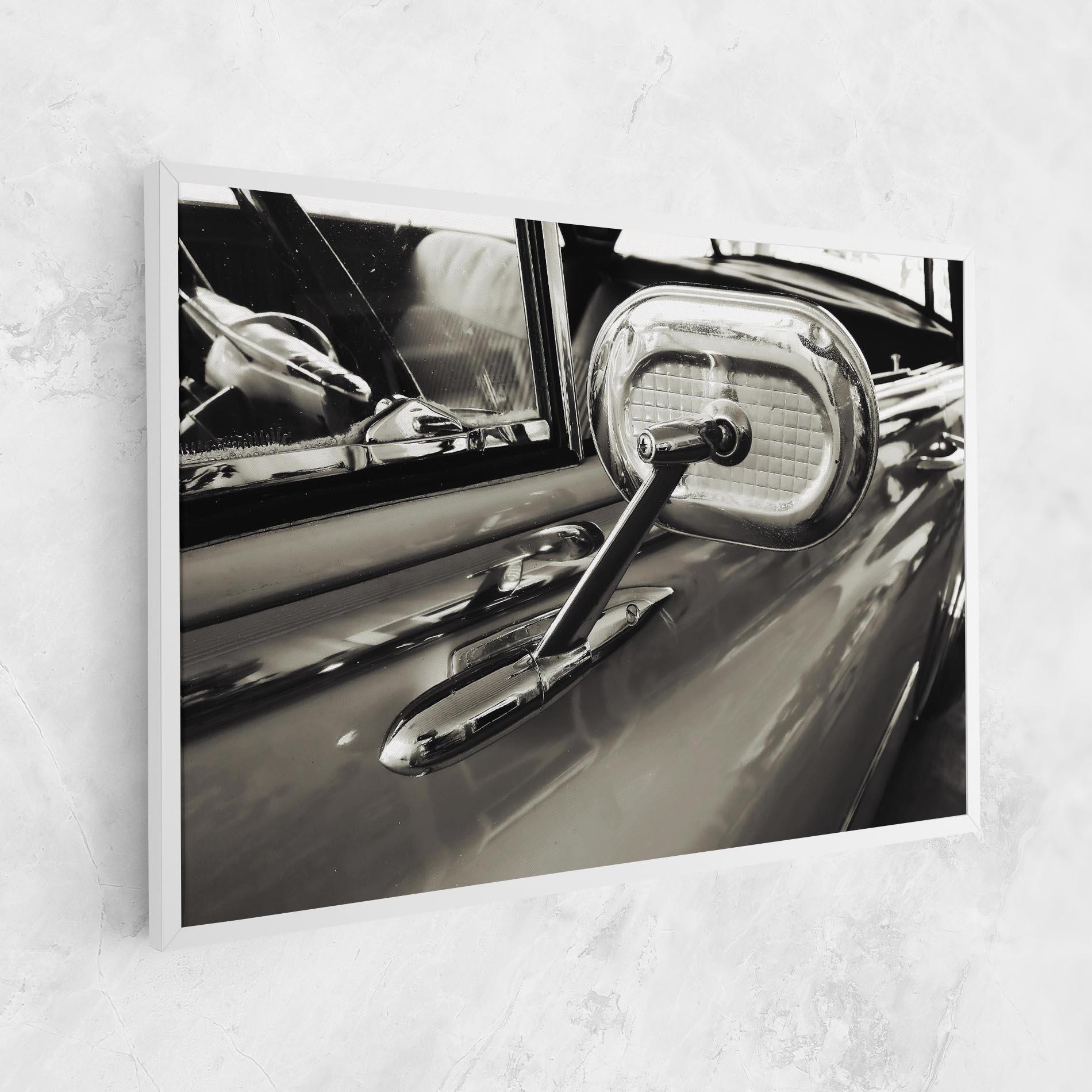 Tablou Canvas Close Up Grey Car mockup 1