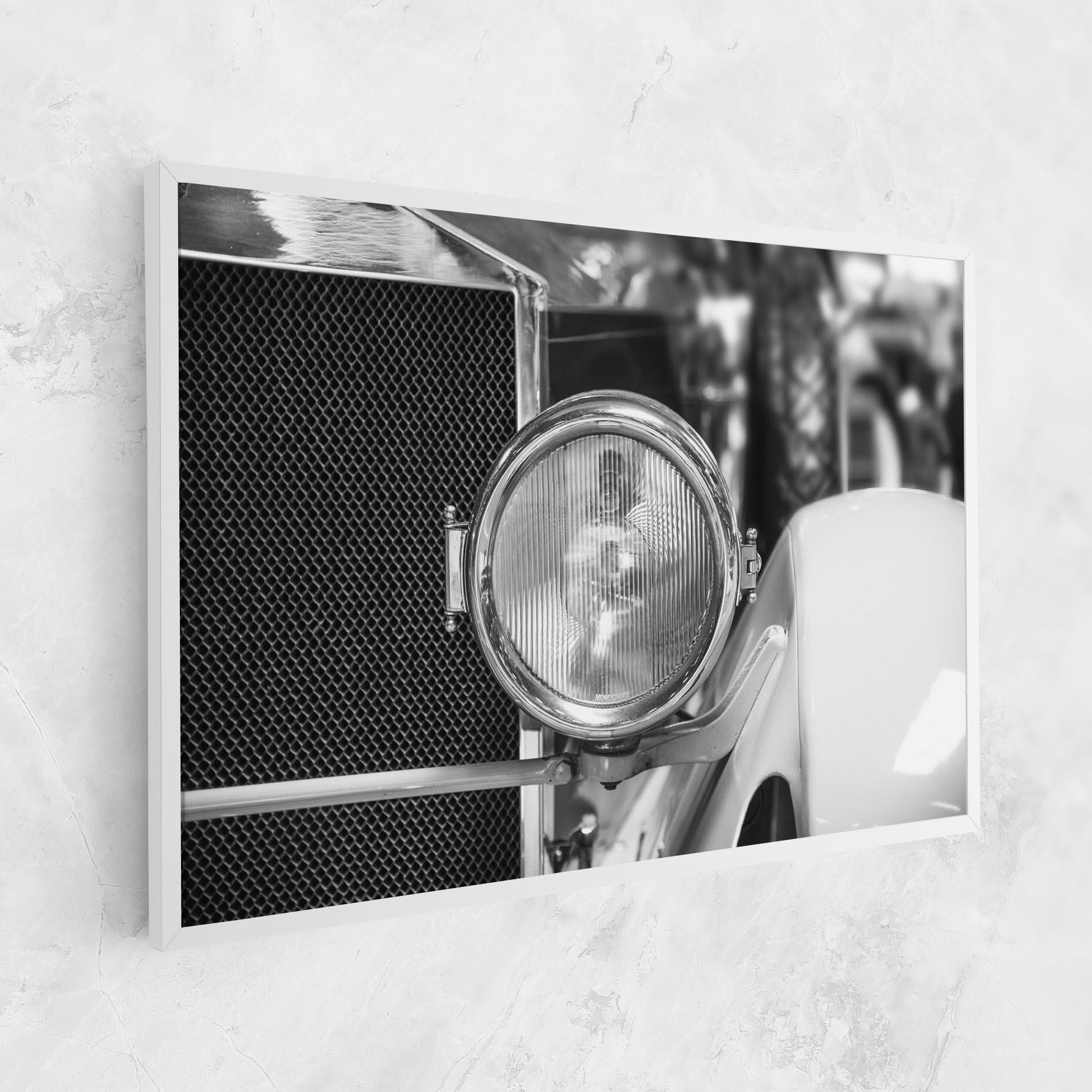 Tablou Canvas Closeup Grey Car mockup 1